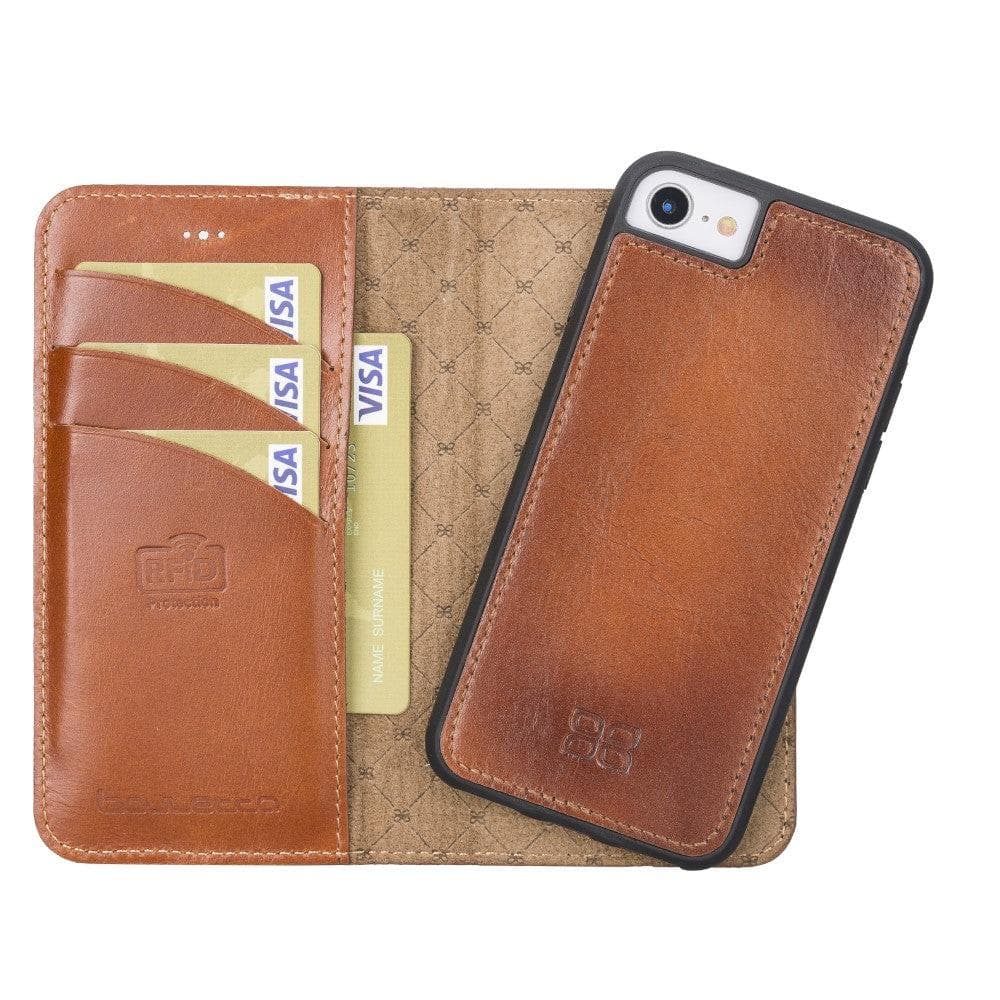 Detachable Leather Wallet Case for Apple iPhone SE Series Bouletta LTD