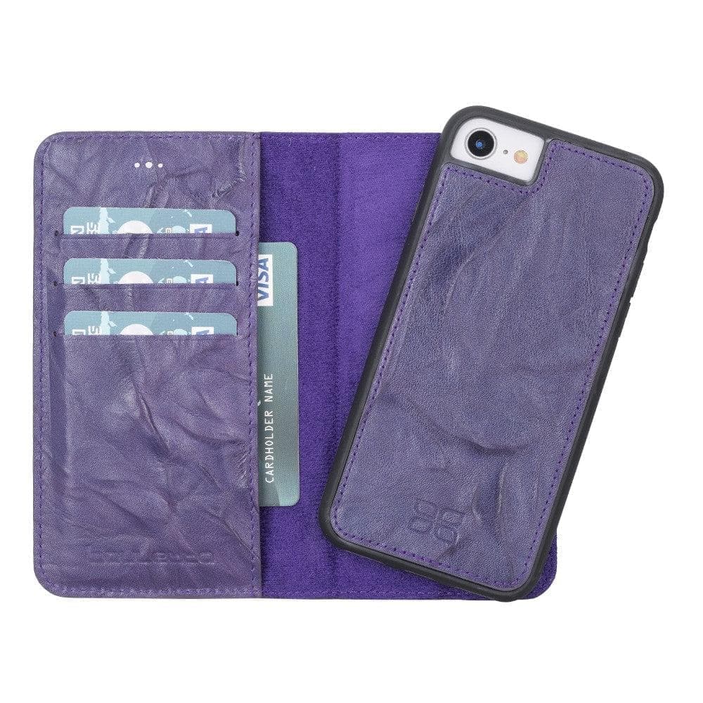 Detachable Leather Wallet Case for Apple iPhone SE Series Bouletta LTD
