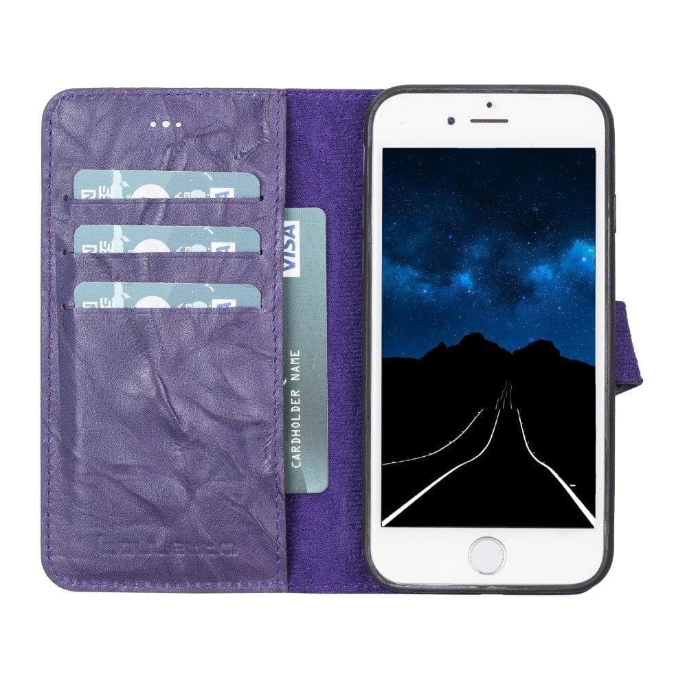 Detachable Leather Wallet Case for Apple iPhone SE Series Bouletta LTD