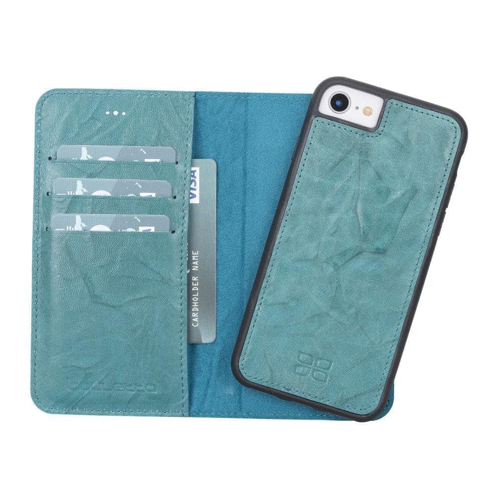 Detachable Leather Wallet Case for Apple iPhone SE Series Bouletta LTD