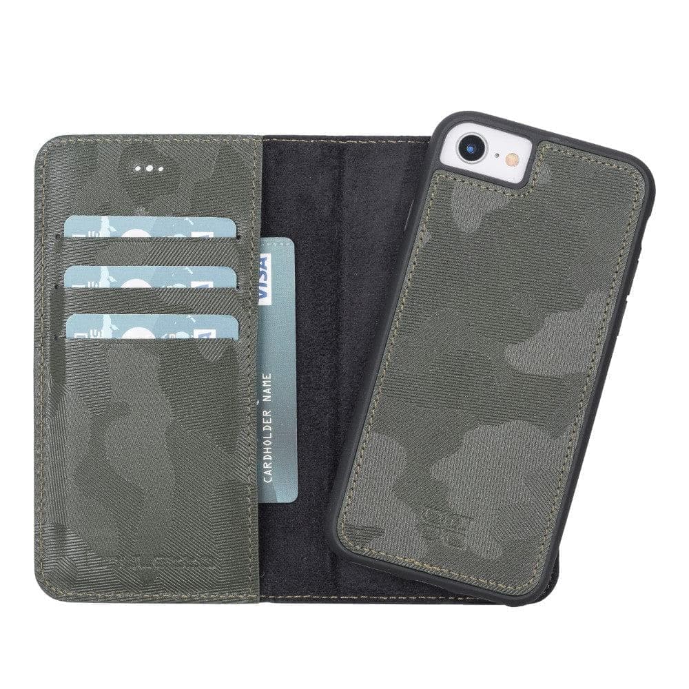 Detachable Leather Wallet Case for Apple iPhone SE Series Bouletta LTD