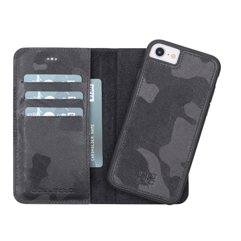 Detachable Leather Wallet Case for Apple iPhone SE Series Bouletta LTD