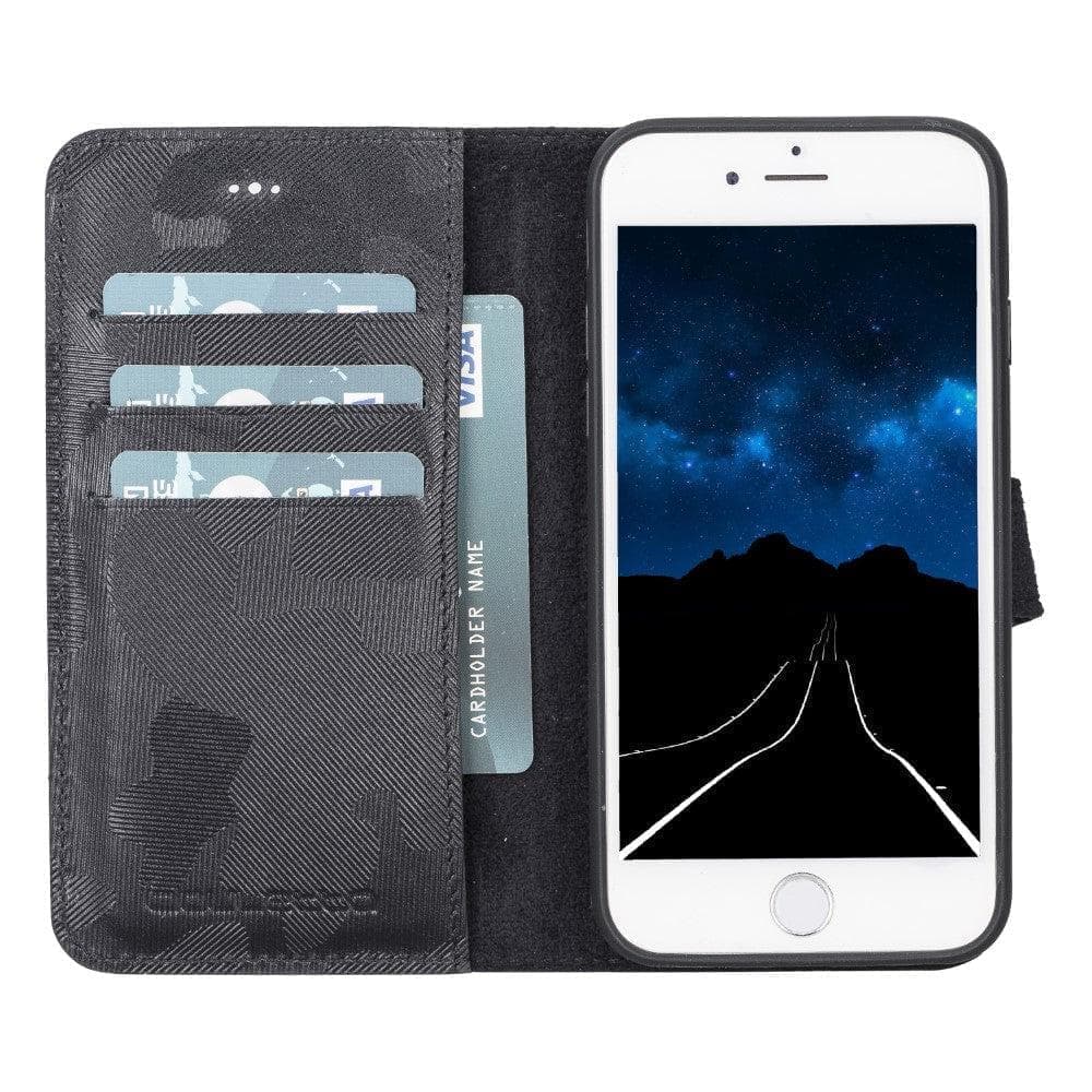 Detachable Leather Wallet Case for Apple iPhone SE Series Bouletta LTD