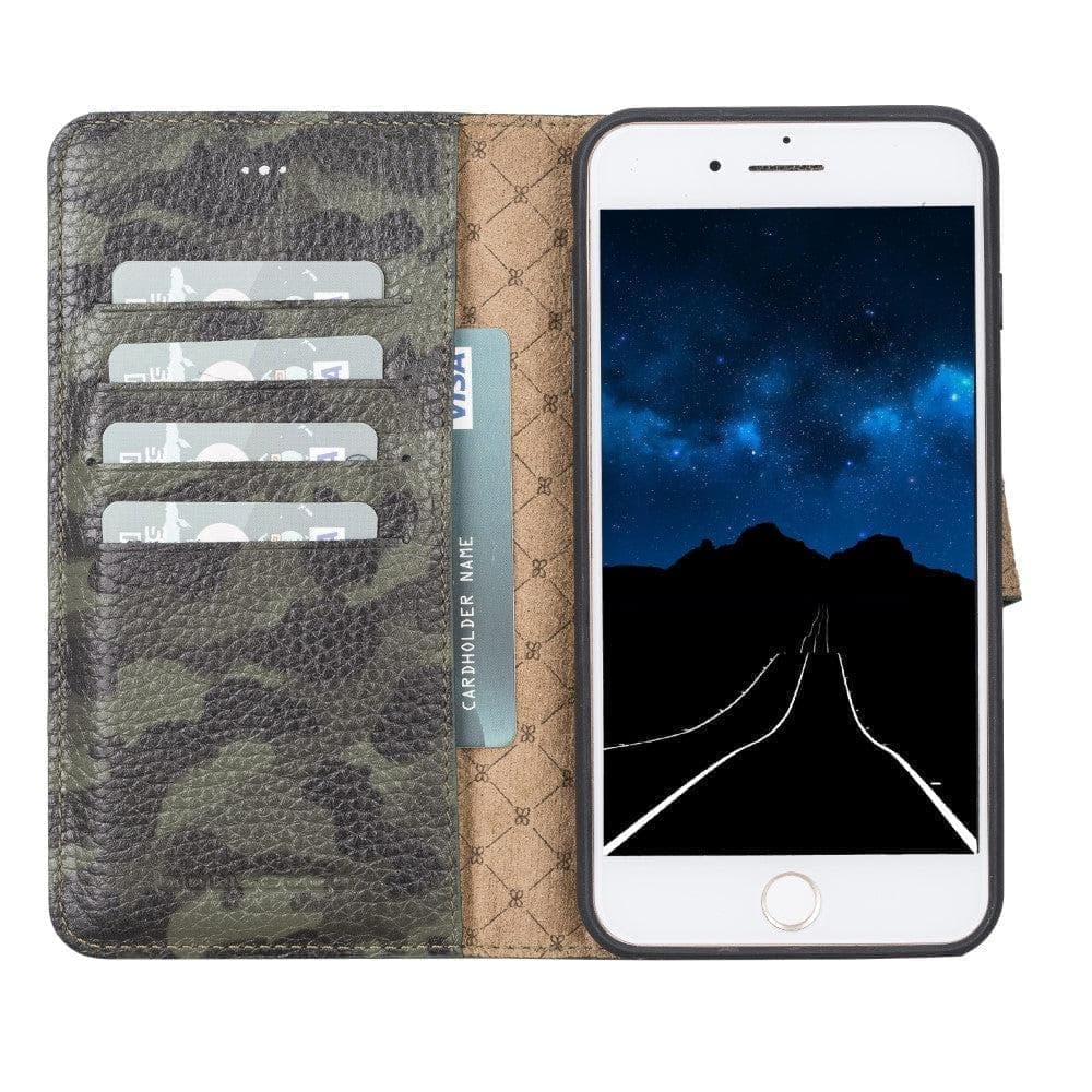 Detachable Leather Wallet Case for Apple iPhone SE Series Bouletta LTD