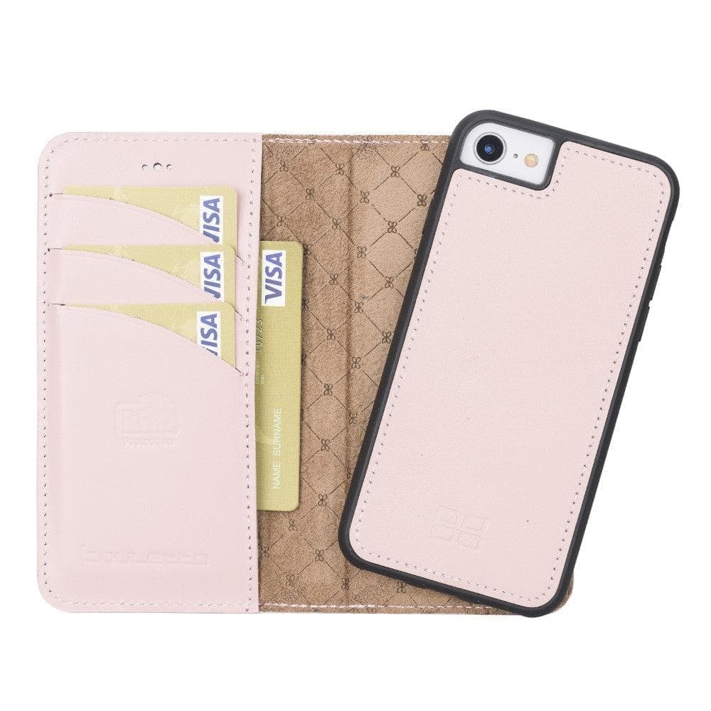 Detachable Leather Wallet Case for Apple iPhone SE Series Bouletta LTD