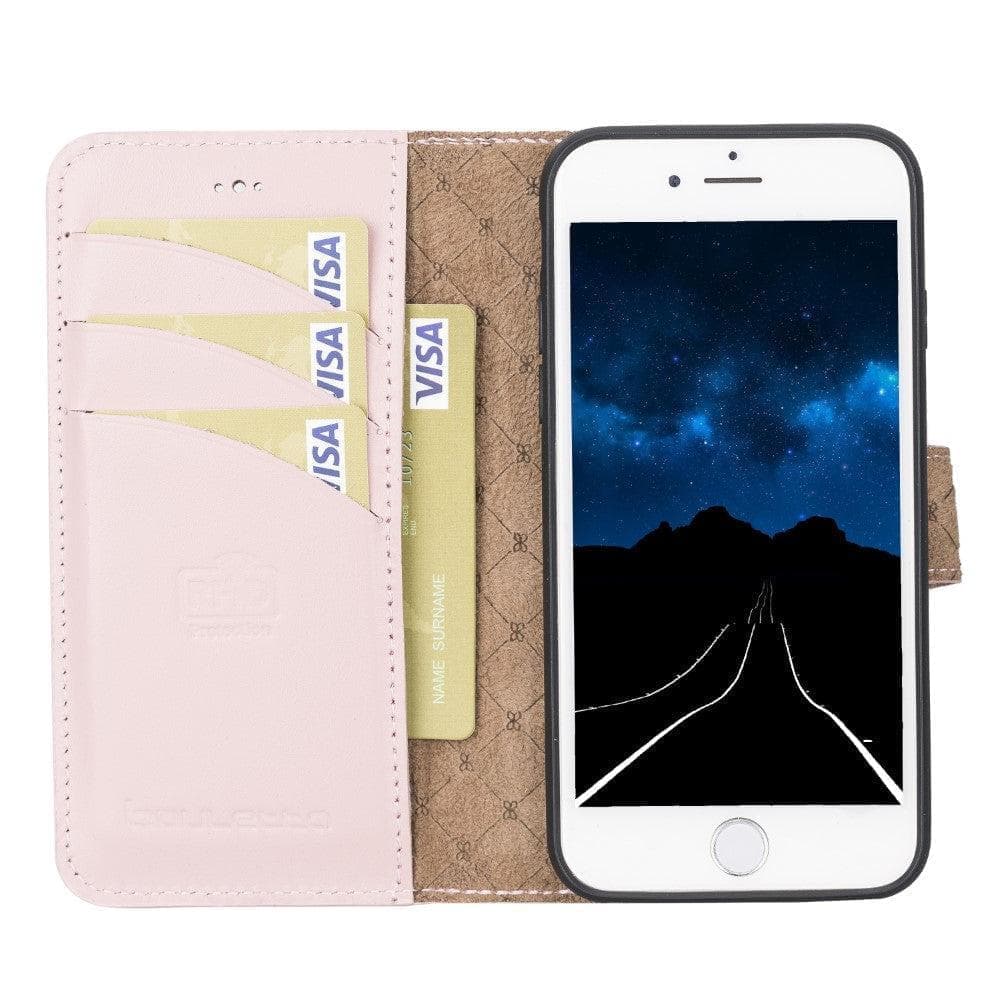 Detachable Leather Wallet Case for Apple iPhone SE Series Bouletta LTD