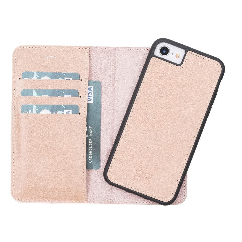 Detachable Leather Wallet Case for Apple iPhone SE Series Bouletta LTD