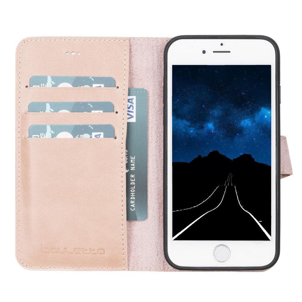 Detachable Leather Wallet Case for Apple iPhone SE Series Bouletta LTD