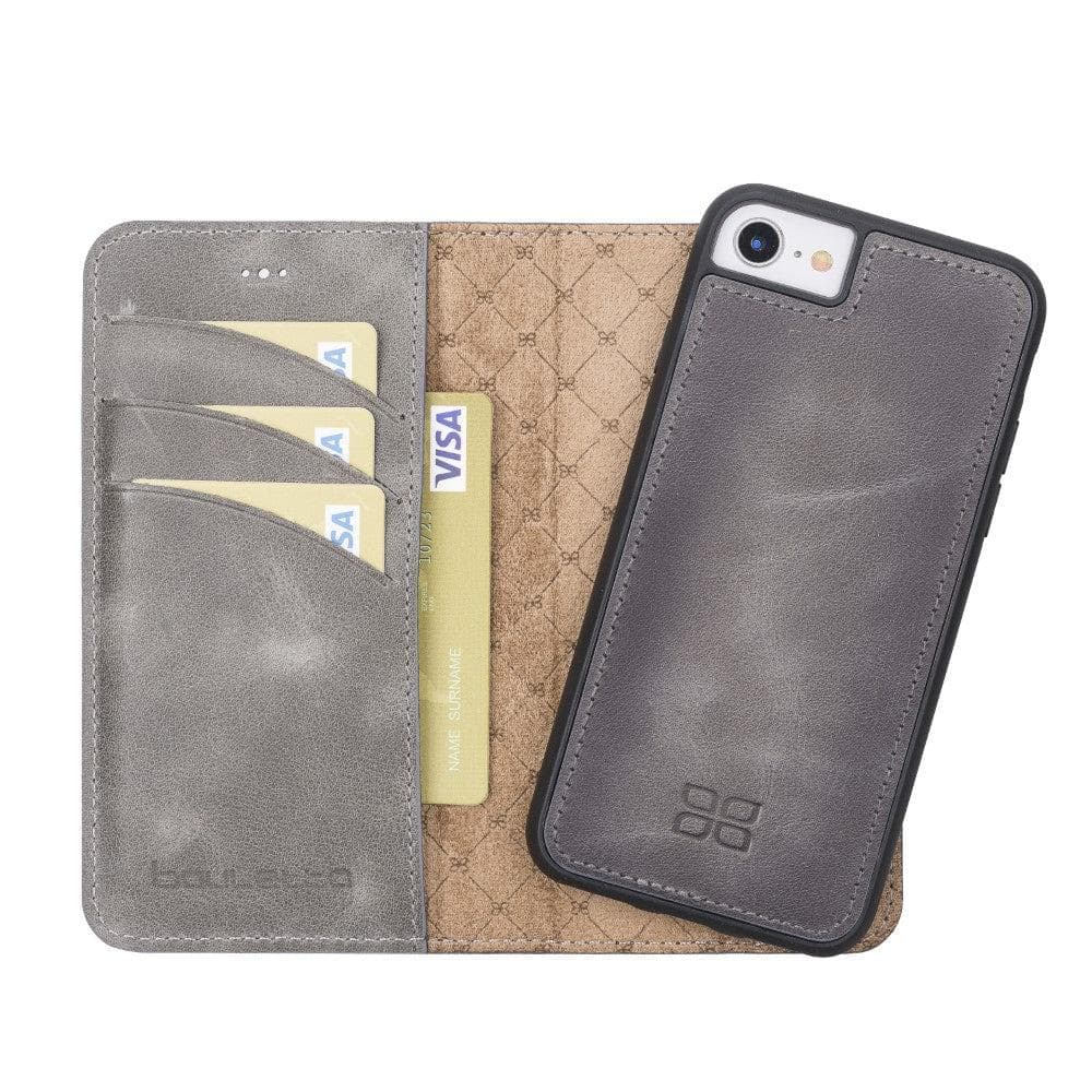 Detachable Leather Wallet Case for Apple iPhone SE Series Bouletta LTD