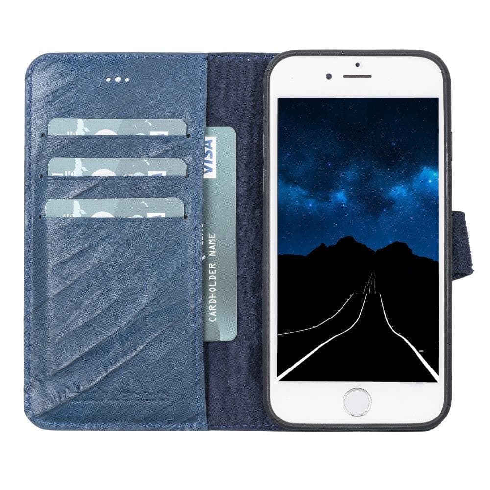 Detachable Leather Wallet Case for Apple iPhone SE Series Bouletta LTD
