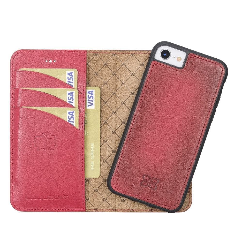 Detachable Leather Wallet Case for Apple iPhone SE Series Bouletta LTD