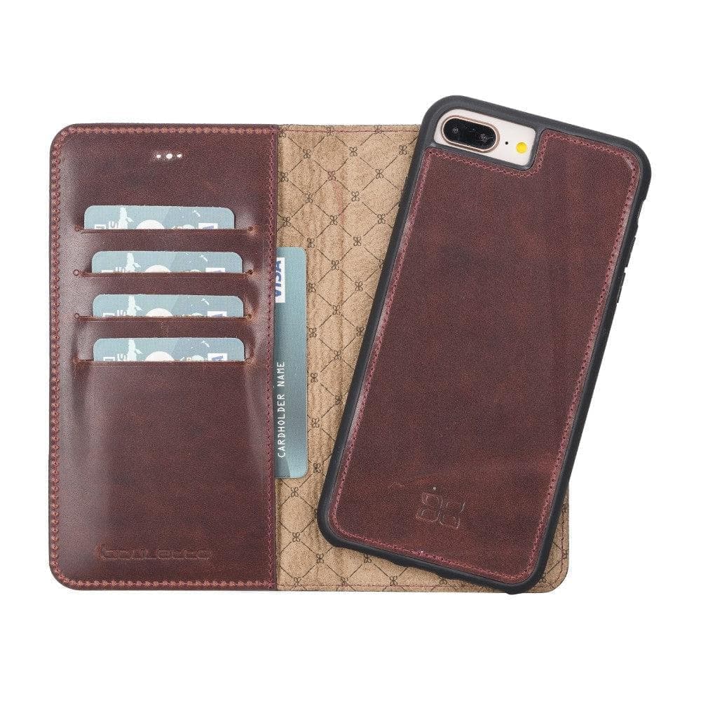 Detachable Leather Wallet Case for Apple iPhone SE Series Bouletta LTD