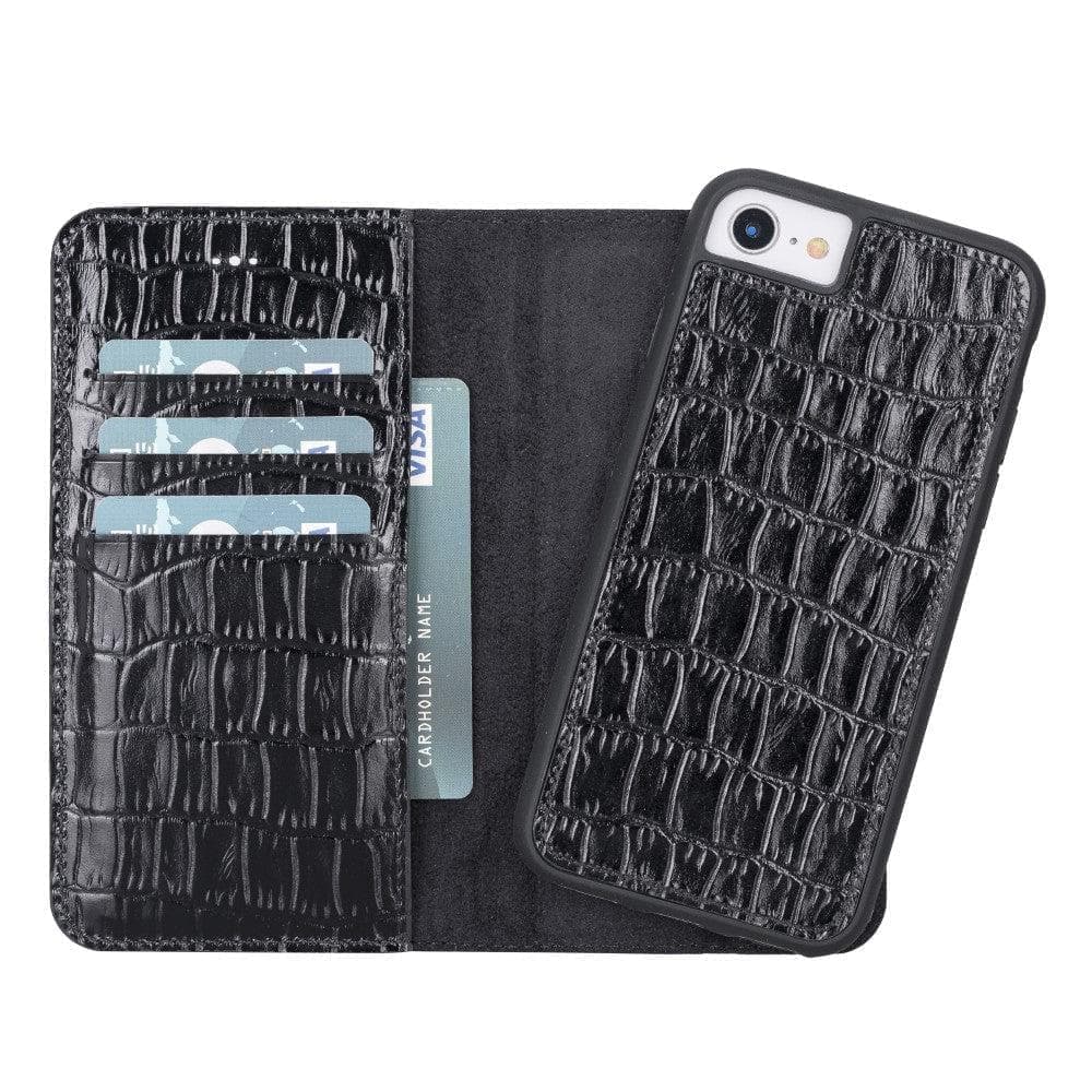 Detachable Leather Wallet Case for Apple iPhone SE Series Bouletta LTD