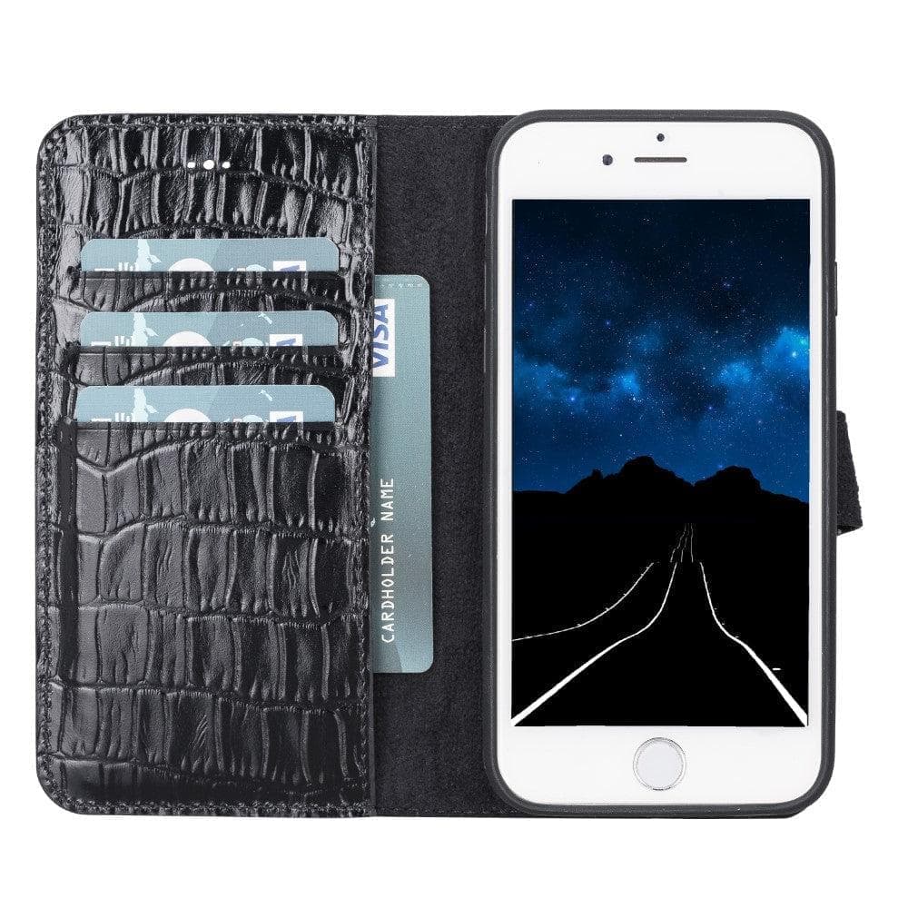 Detachable Leather Wallet Case for Apple iPhone SE Series Bouletta LTD