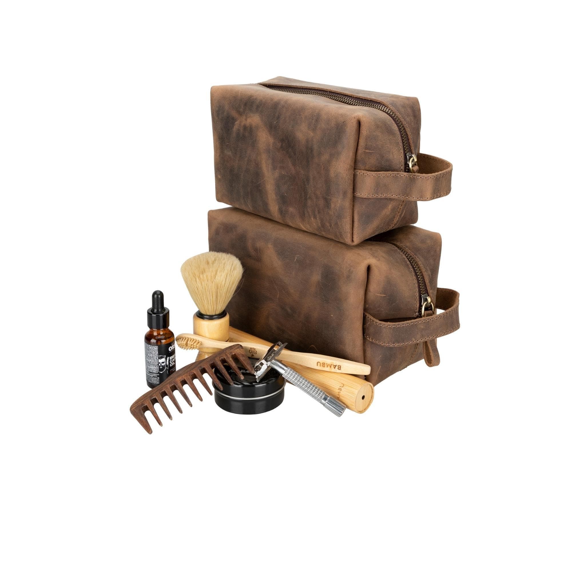 Eve Genuine Leather Make Up Bag Bouletta B2B