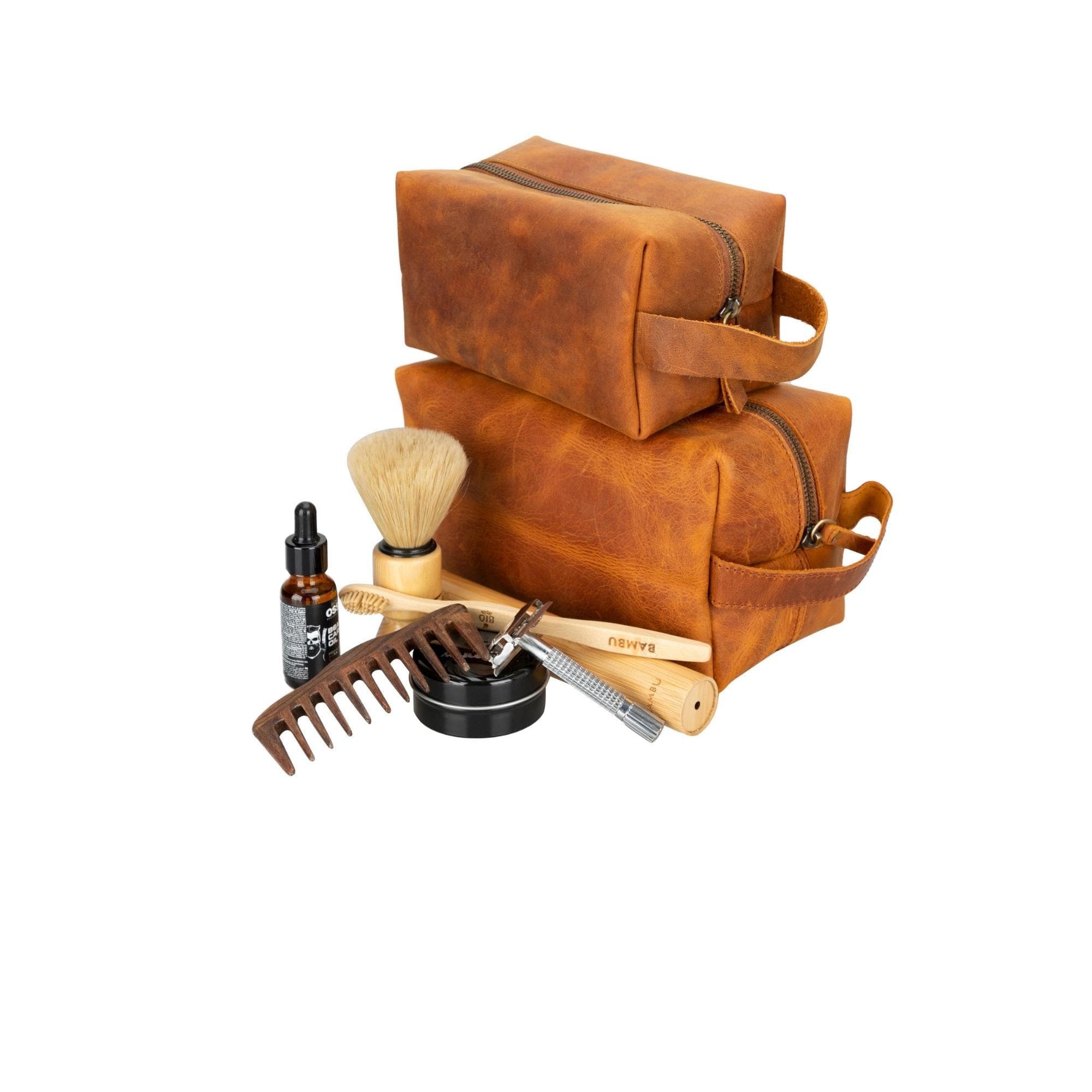 Eve Genuine Leather Make Up Bag Bouletta B2B