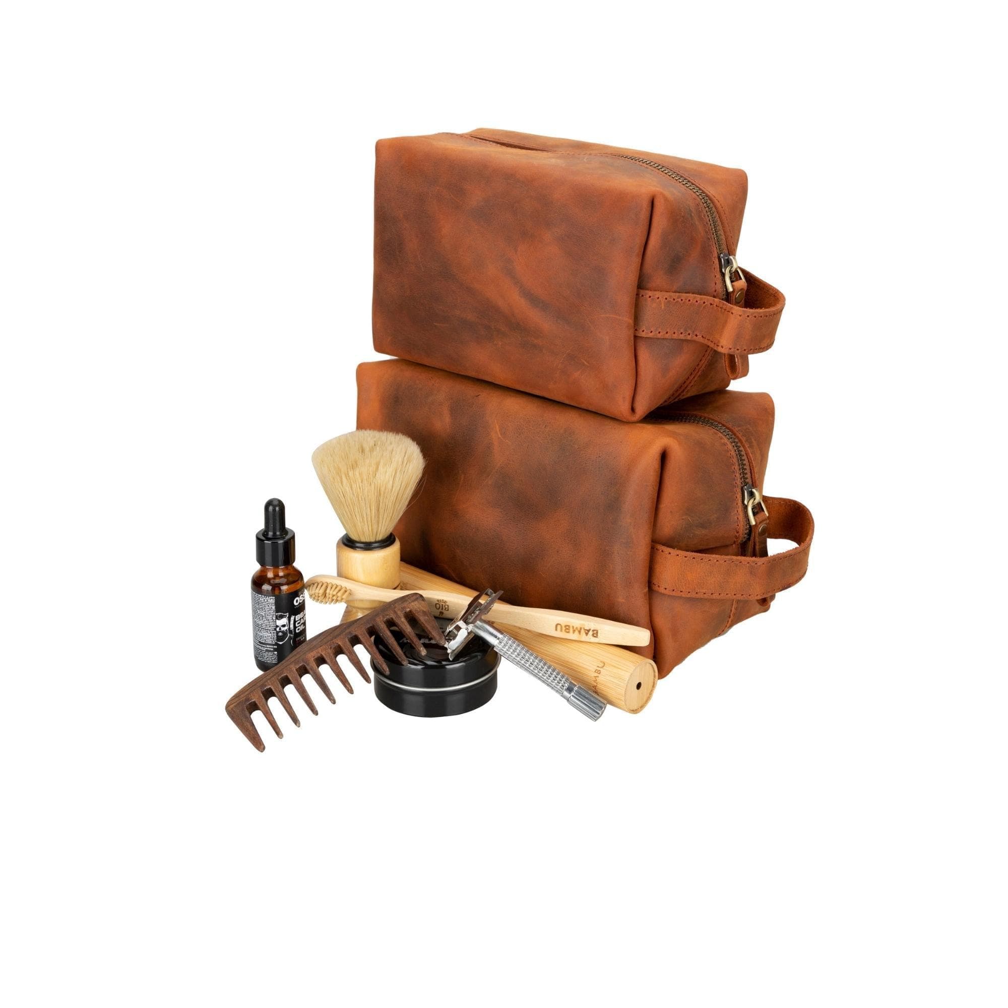 Eve Genuine Leather Make Up Bag Bouletta B2B