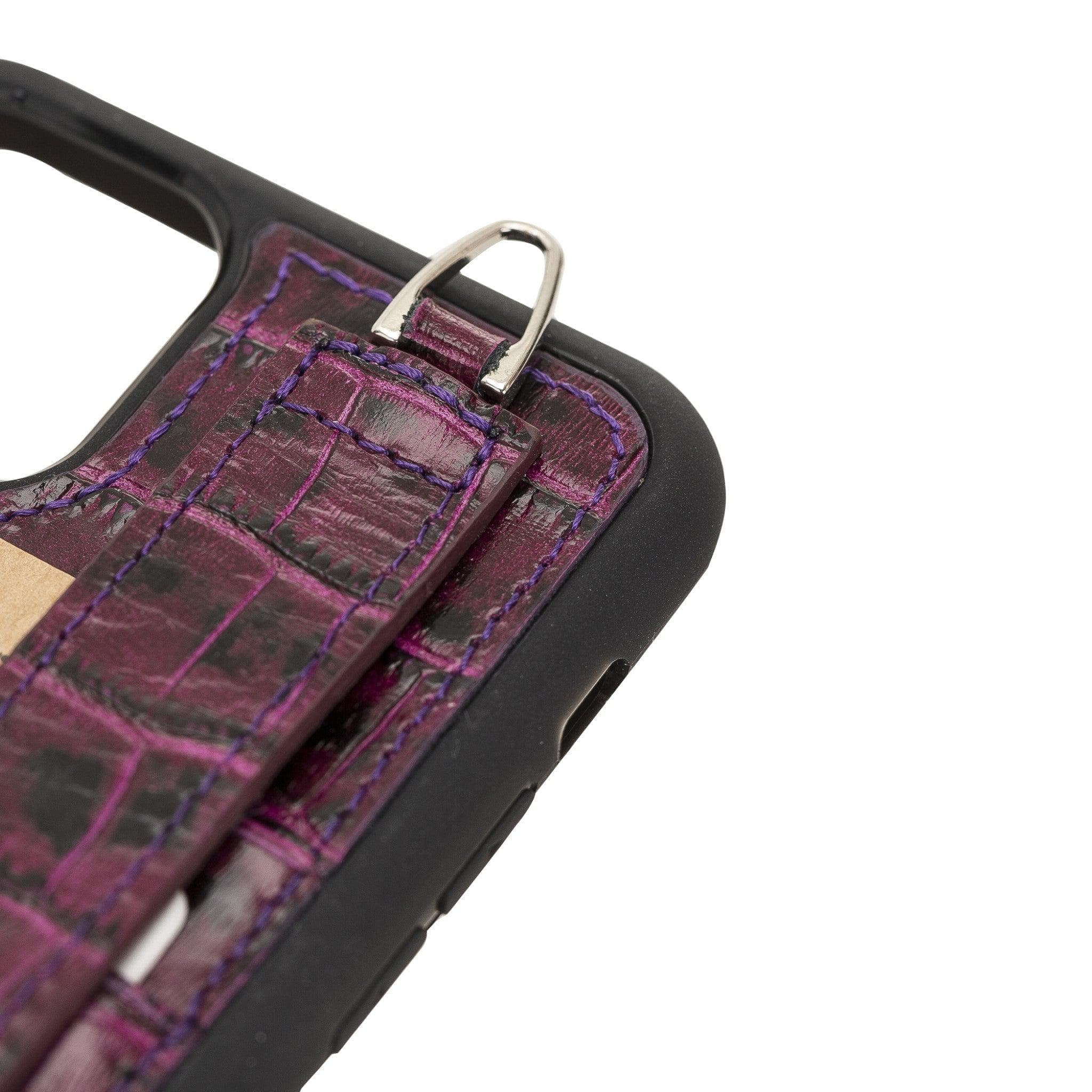Flexible Leather Back Cover with Hand Strap for iPhone X Series Bouletta LTD
