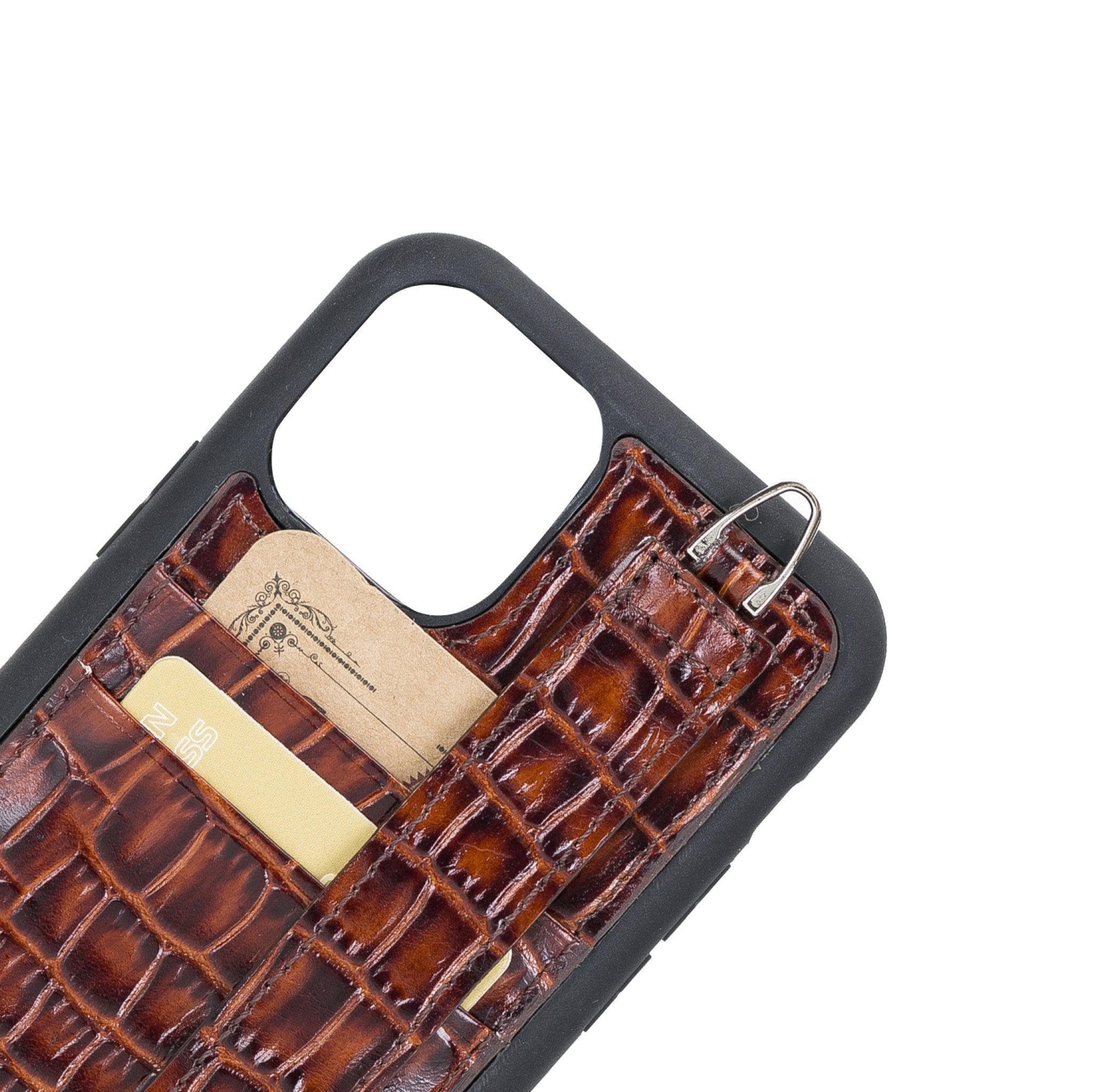 Flexible Leather Back Cover with Hand Strap for iPhone X Series Bouletta LTD