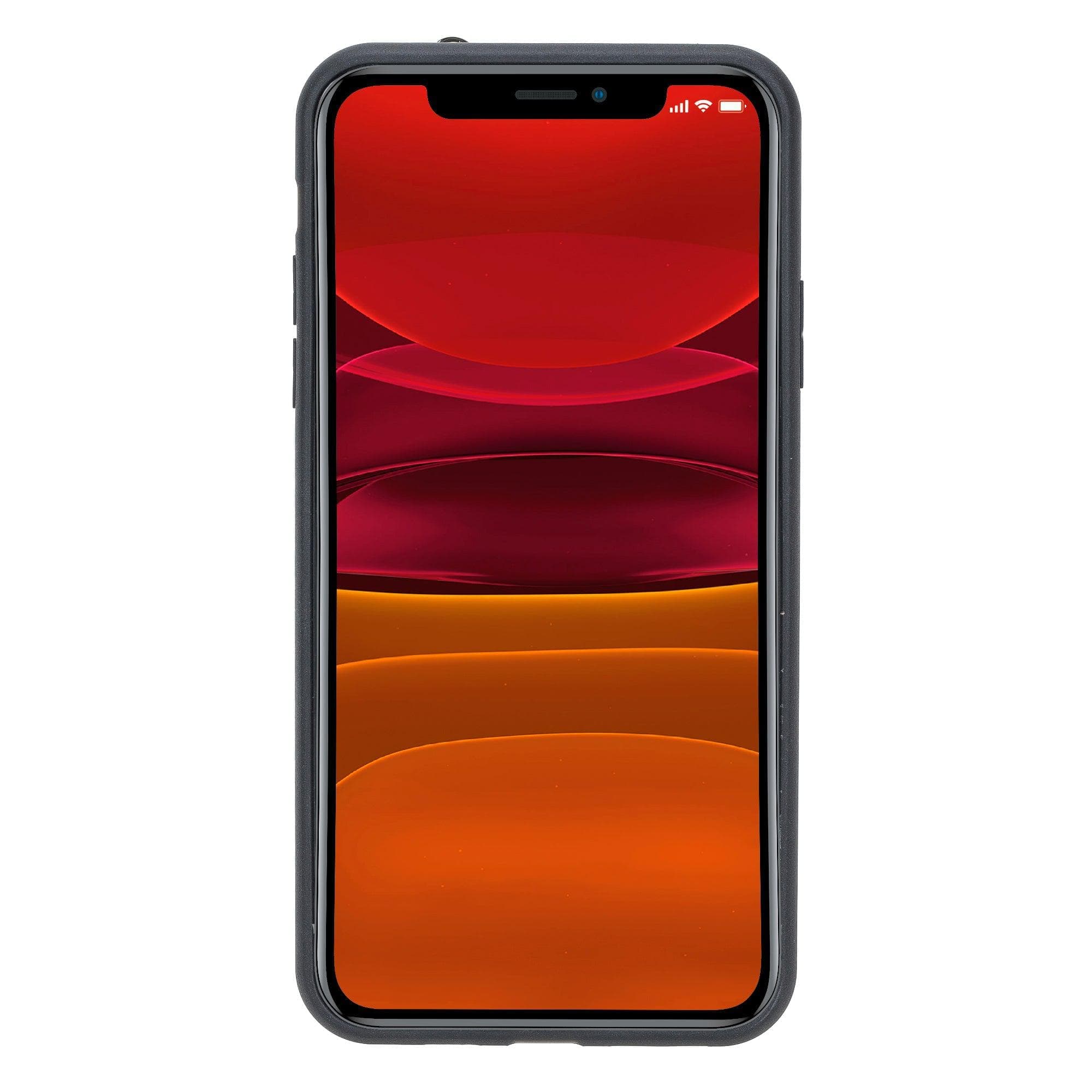 Flexible Leather Back Cover with Hand Strap for iPhone X Series Bouletta LTD