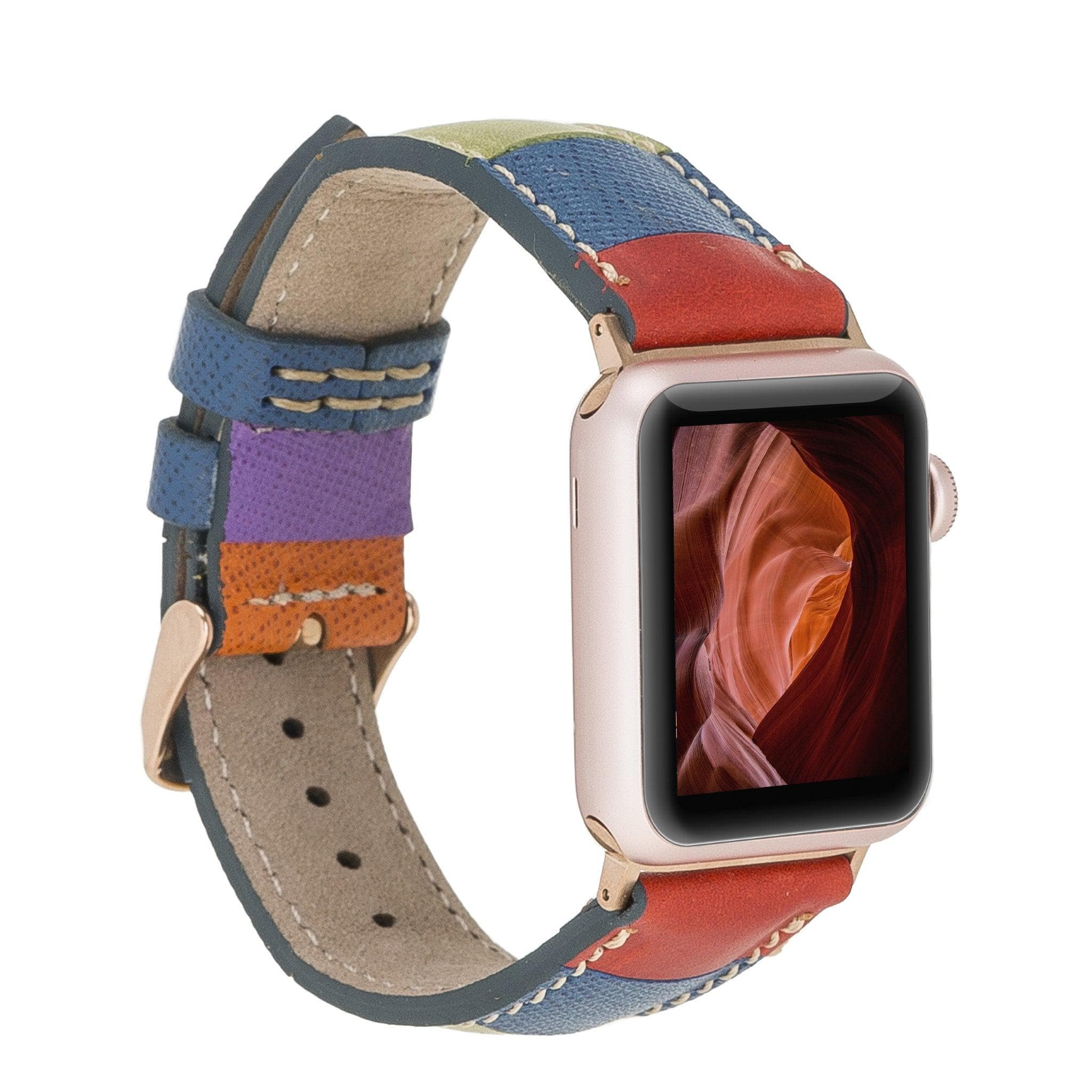Hereford Classic Colorful Apple Watch Leather Straps Bouletta LTD