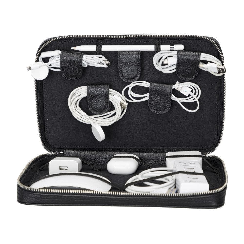 Leather Travel Cable Organizer Bouletta