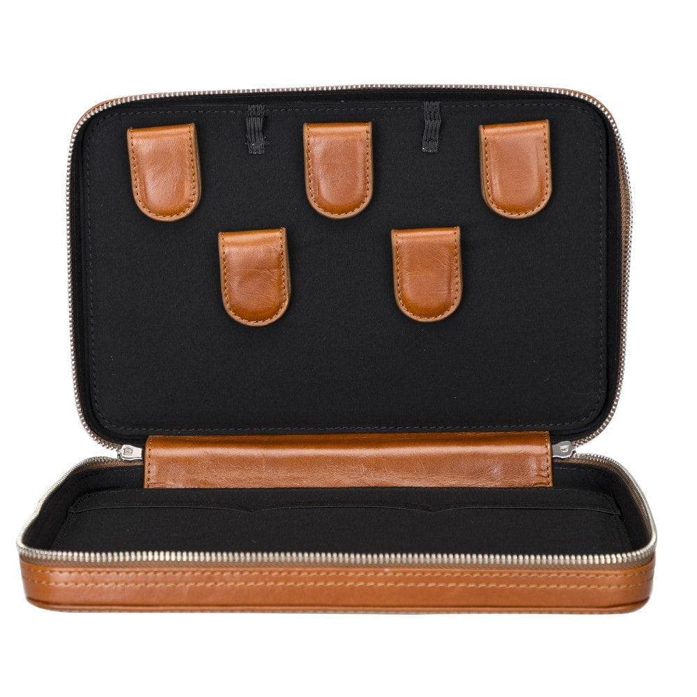 Leather Travel Cable Organizer Bouletta