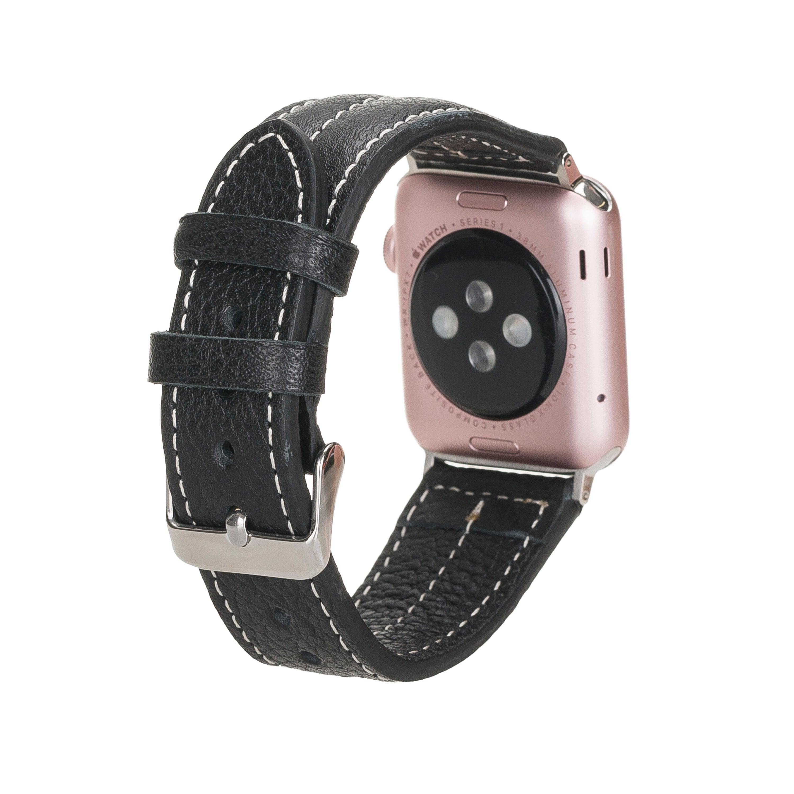 Lincoln Classic Apple Watch Leather Strap Bouletta LTD
