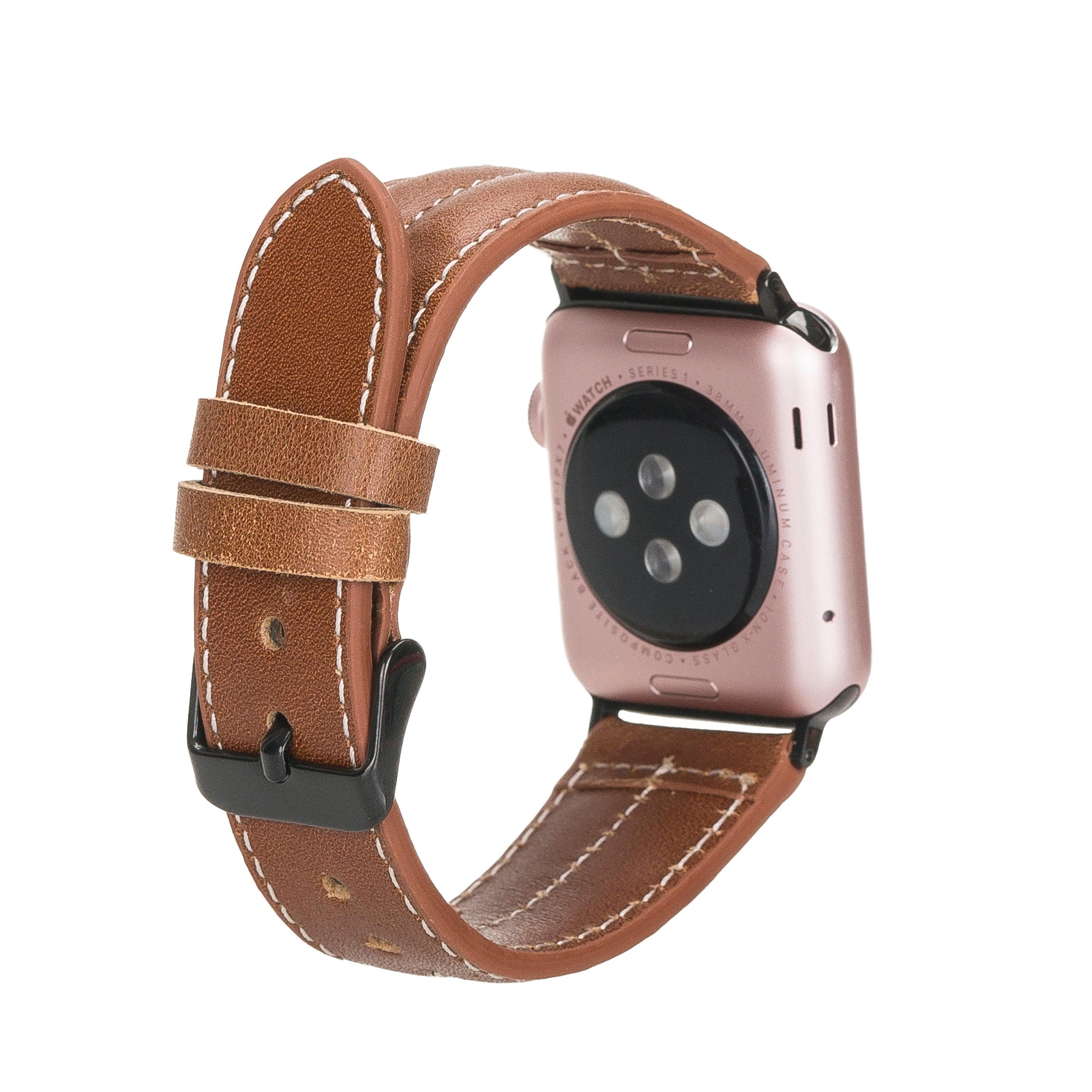 Lincoln Classic Apple Watch Leather Strap Bouletta LTD