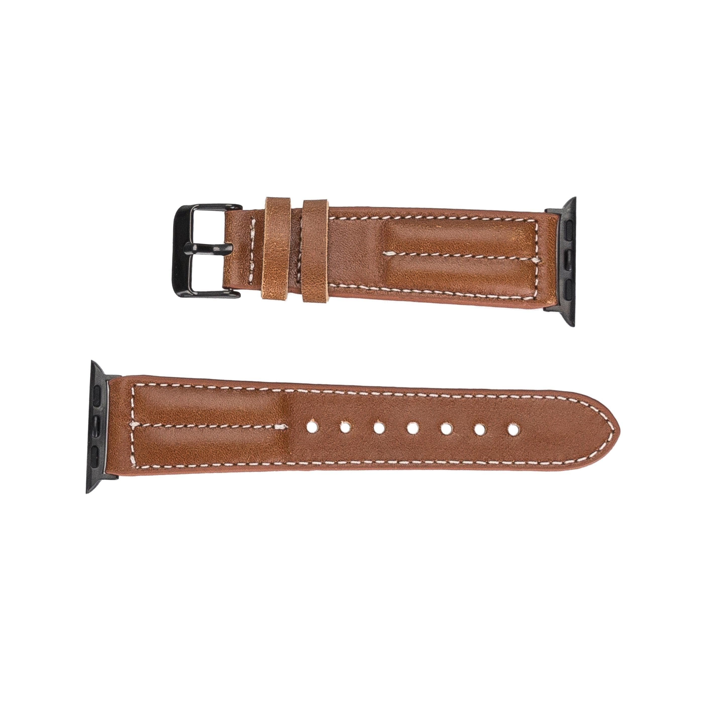 Lincoln Classic Apple Watch Leather Strap Bouletta LTD