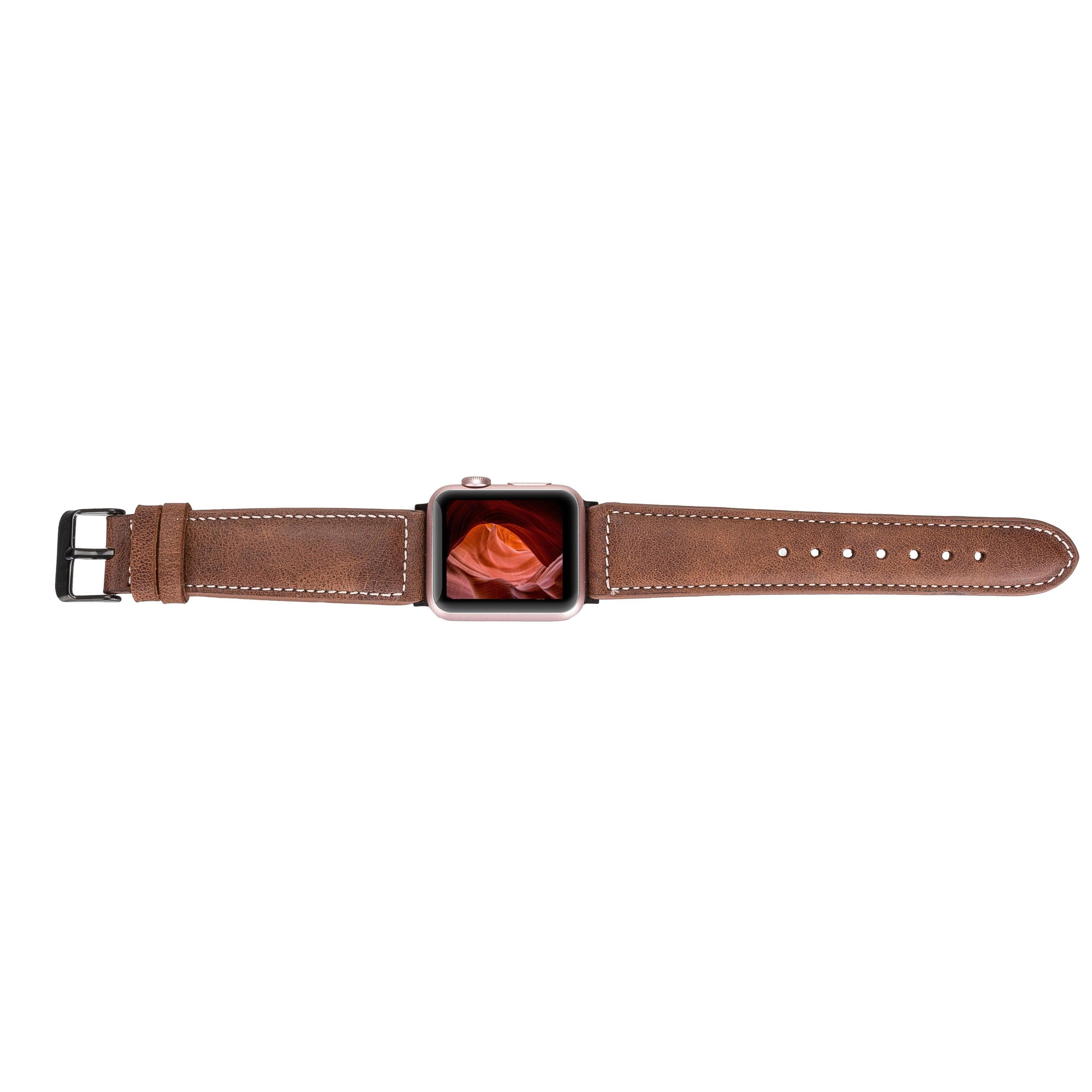 Lincoln Classic Apple Watch Leather Strap Bouletta LTD