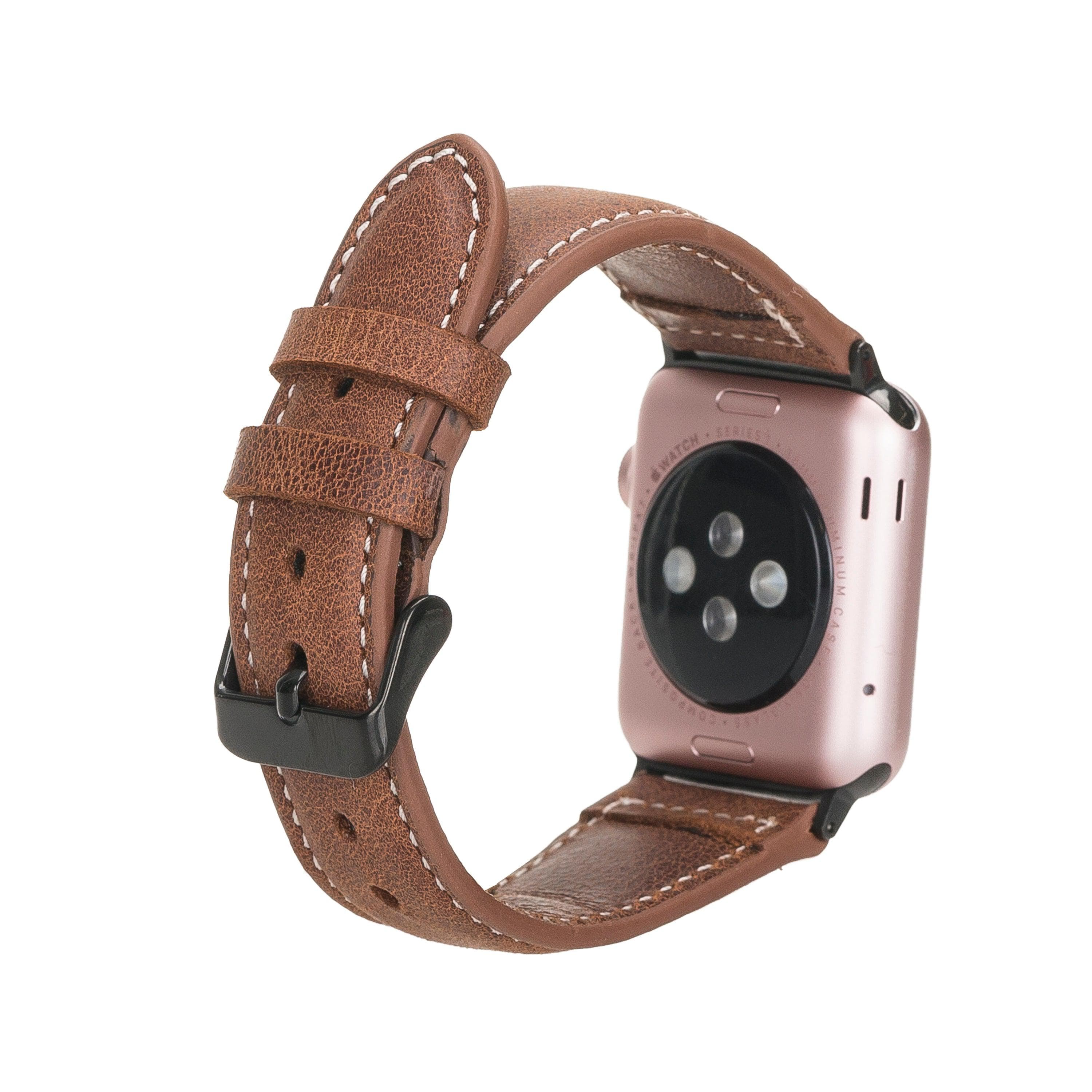 Lincoln Classic Apple Watch Leather Strap Bouletta LTD