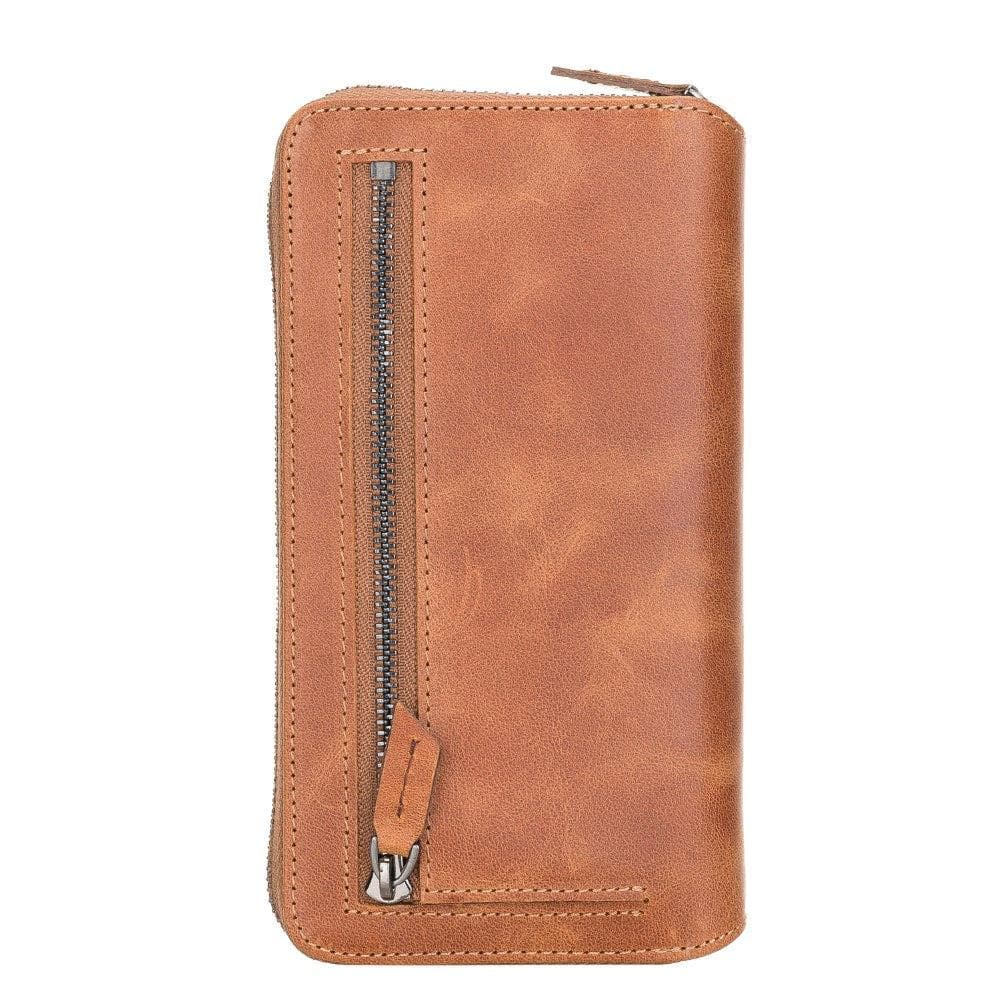 Detachable Leather Zipper Wallet Cases for Samsung Galaxy S21 Series Bouletta LTD