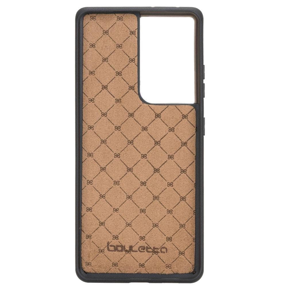 Flex Cover Back with Card Holder Leather Cases for Samsung Galaxy S21 Series Bouletta LTD