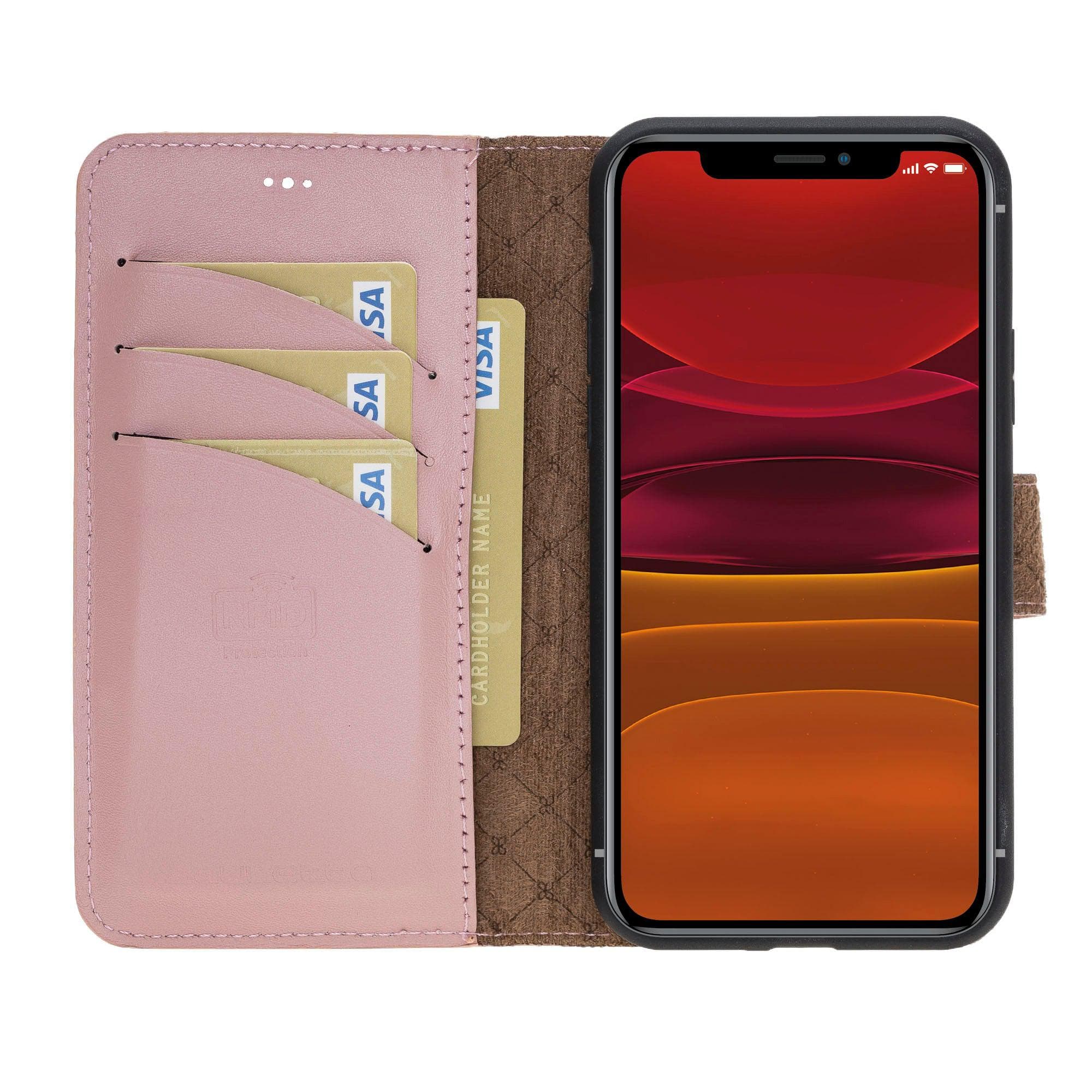 Magnetic Detachable Leather Phone Case for Apple iPhone 11 Series Bouletta LTD