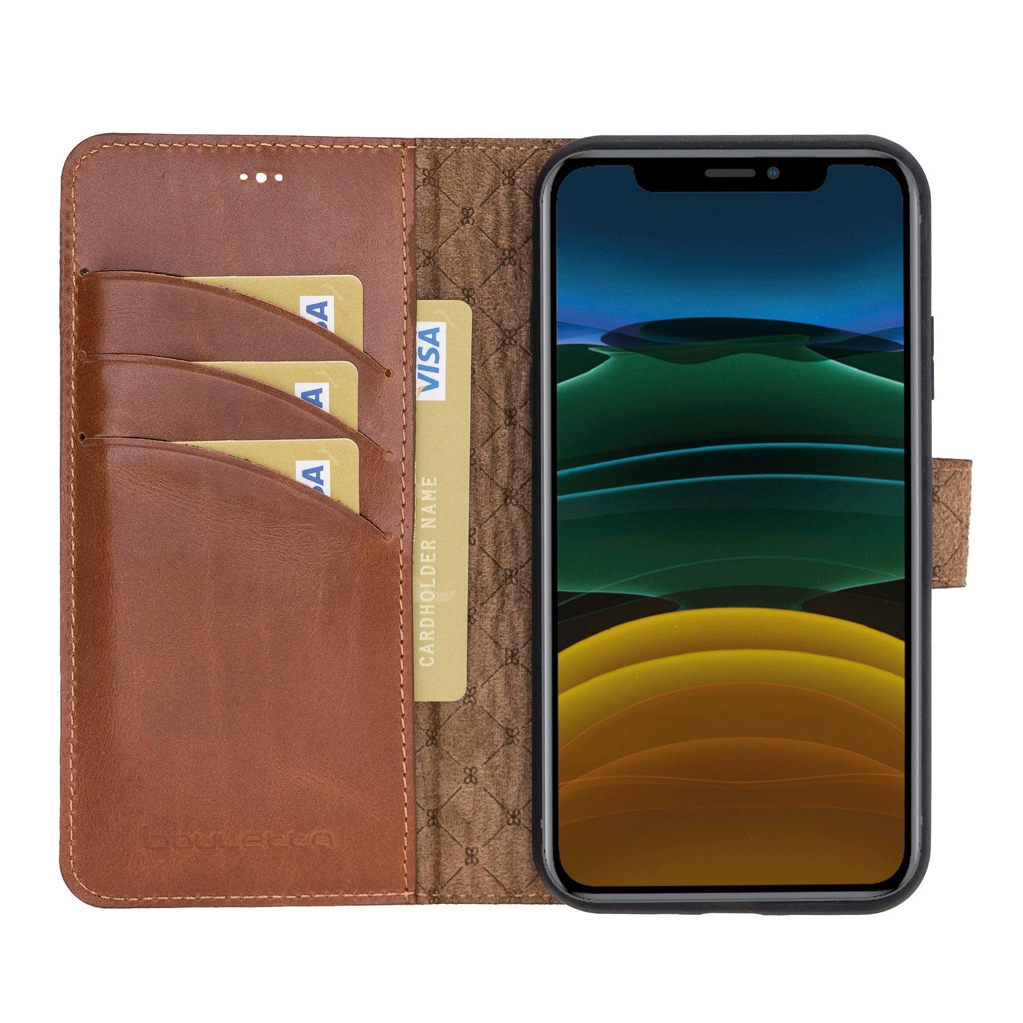 Magnetic Detachable Leather Phone Case for Apple iPhone 11 Series Bouletta LTD