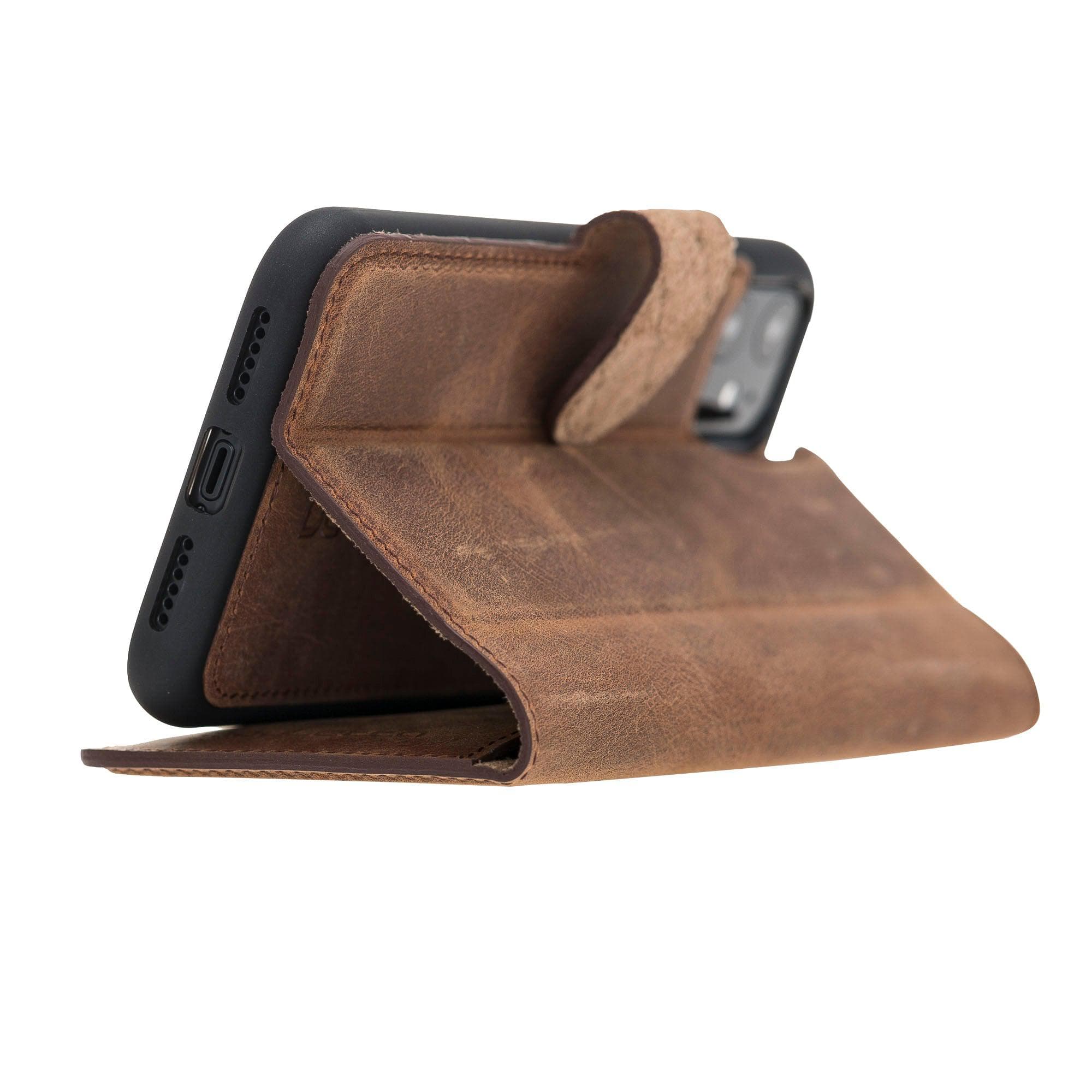 Magnetic Detachable Leather Phone Case for Apple iPhone 11 Series Bouletta LTD