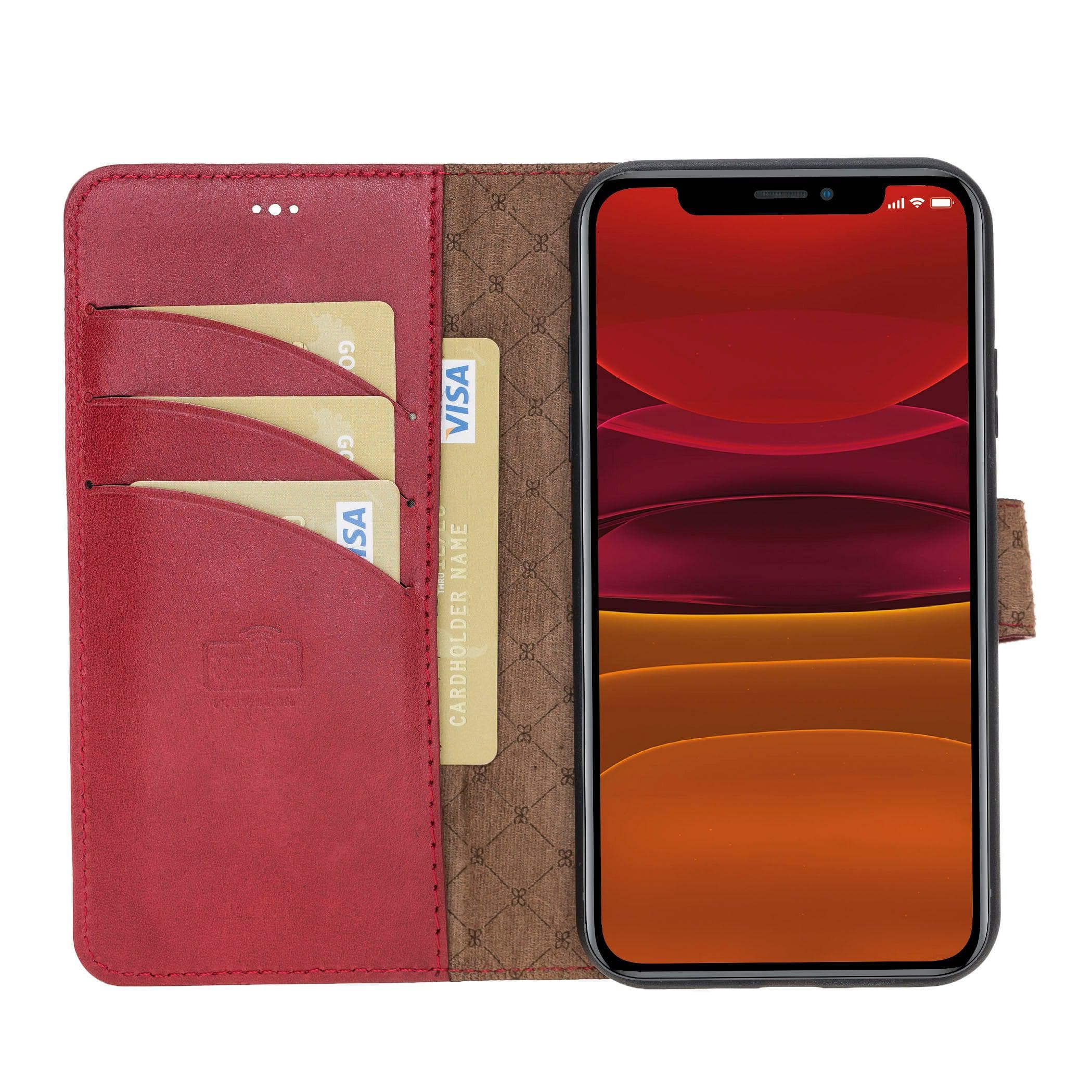 Magnetic Detachable Leather Phone Case for Apple iPhone 11 Series Bouletta LTD