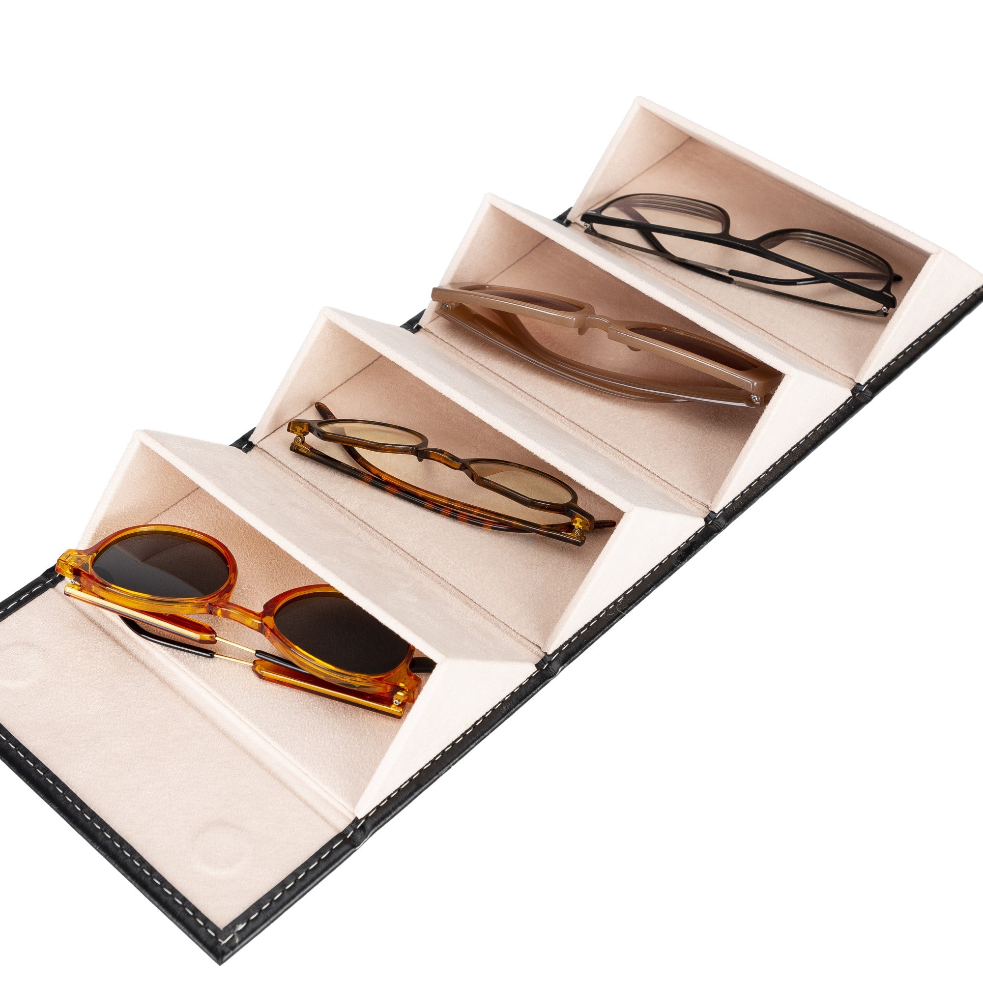 Multi Glases Leather Case