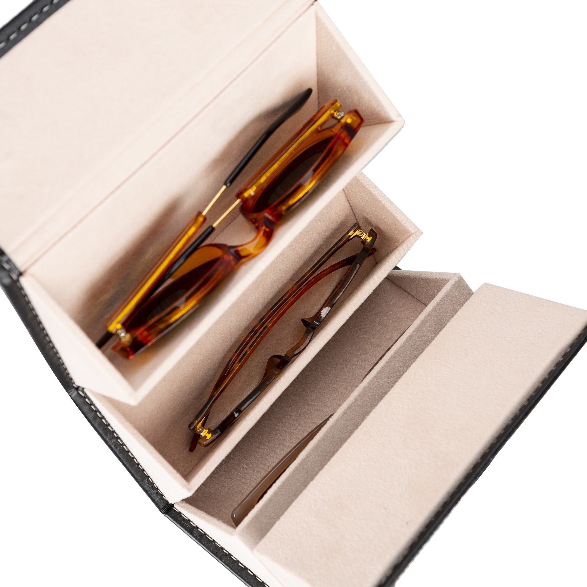 Multi Glases Leather Case