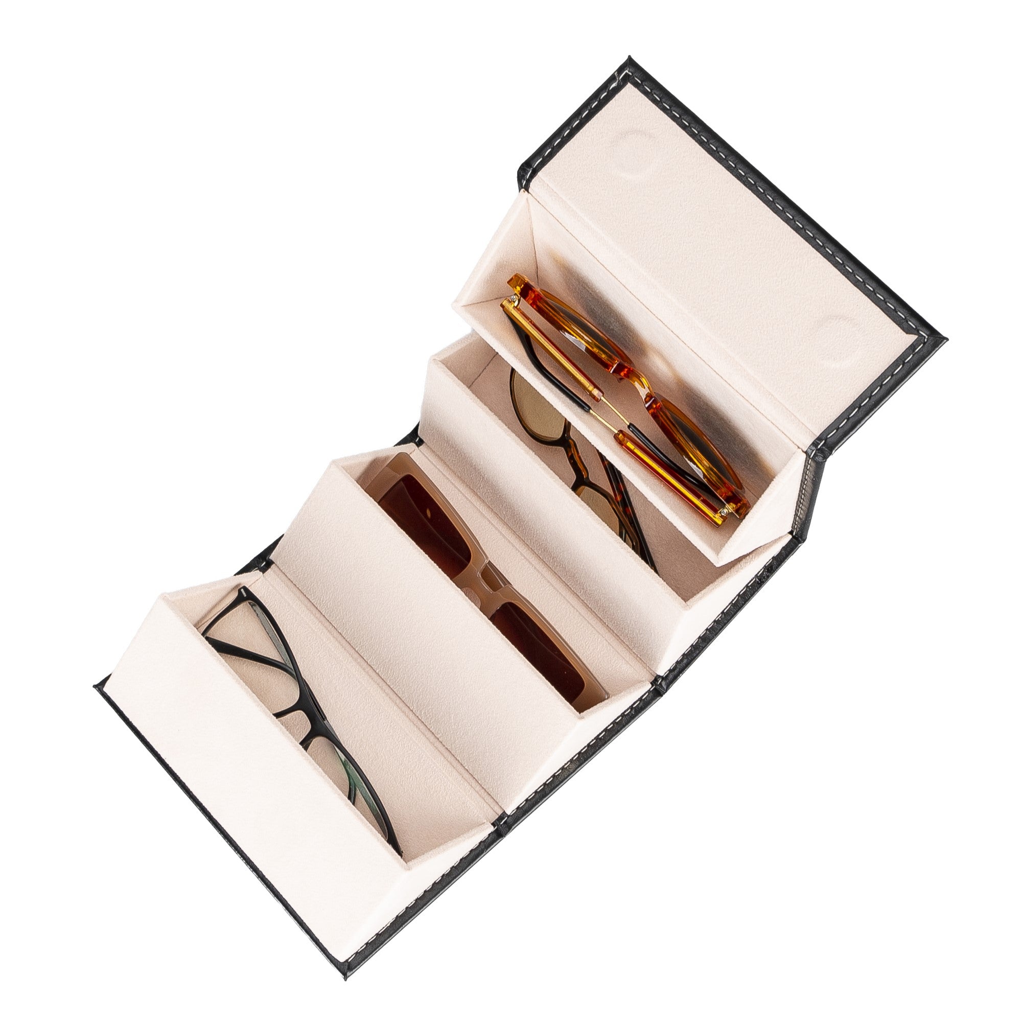 Multi Glases Leather Case