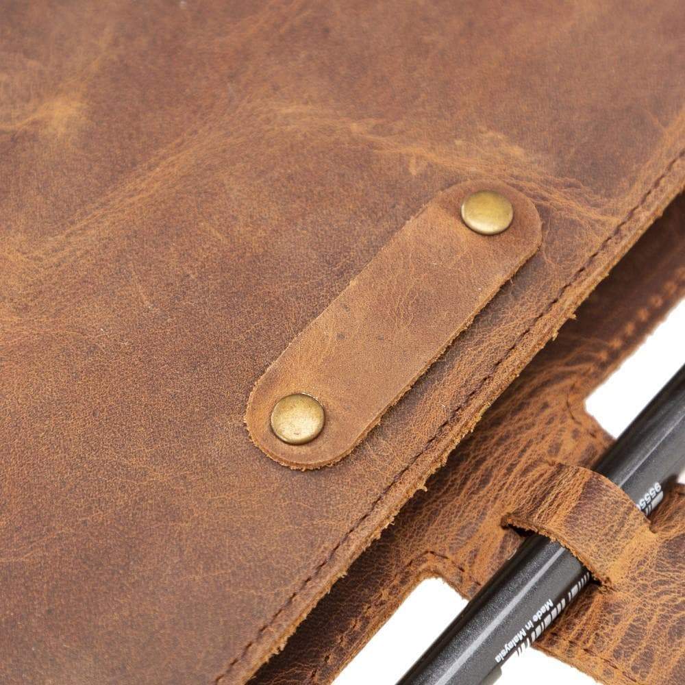Lonni Luxury Genuine Leather Agenda Cover - S/M/L Sizes Bouletta Shop