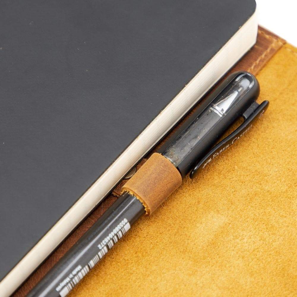 Lonni Luxury Genuine Leather Agenda Cover - S/M/L Sizes Bouletta Shop