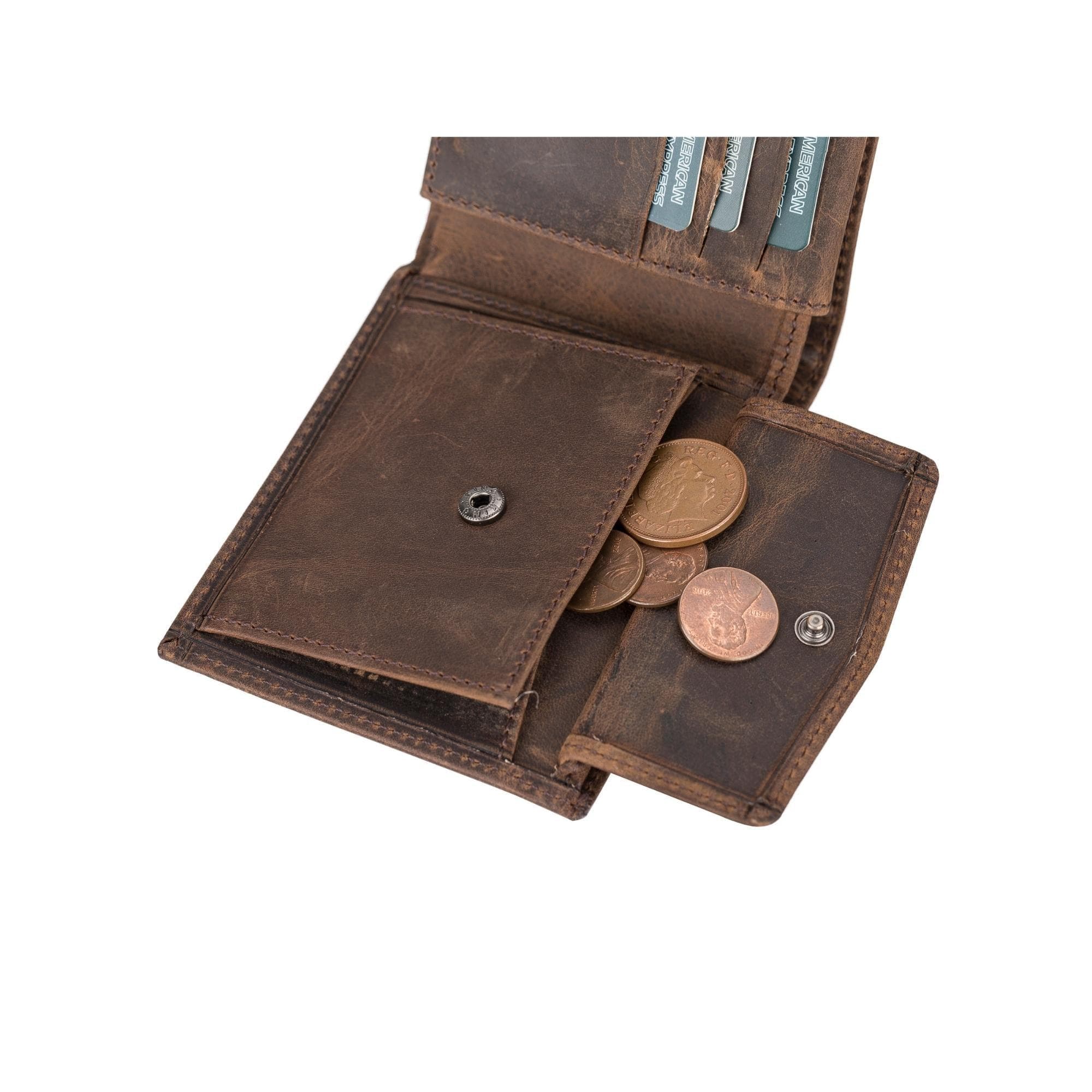 Passat Leather Wallet - Leather Card Holder Bouletta B2B