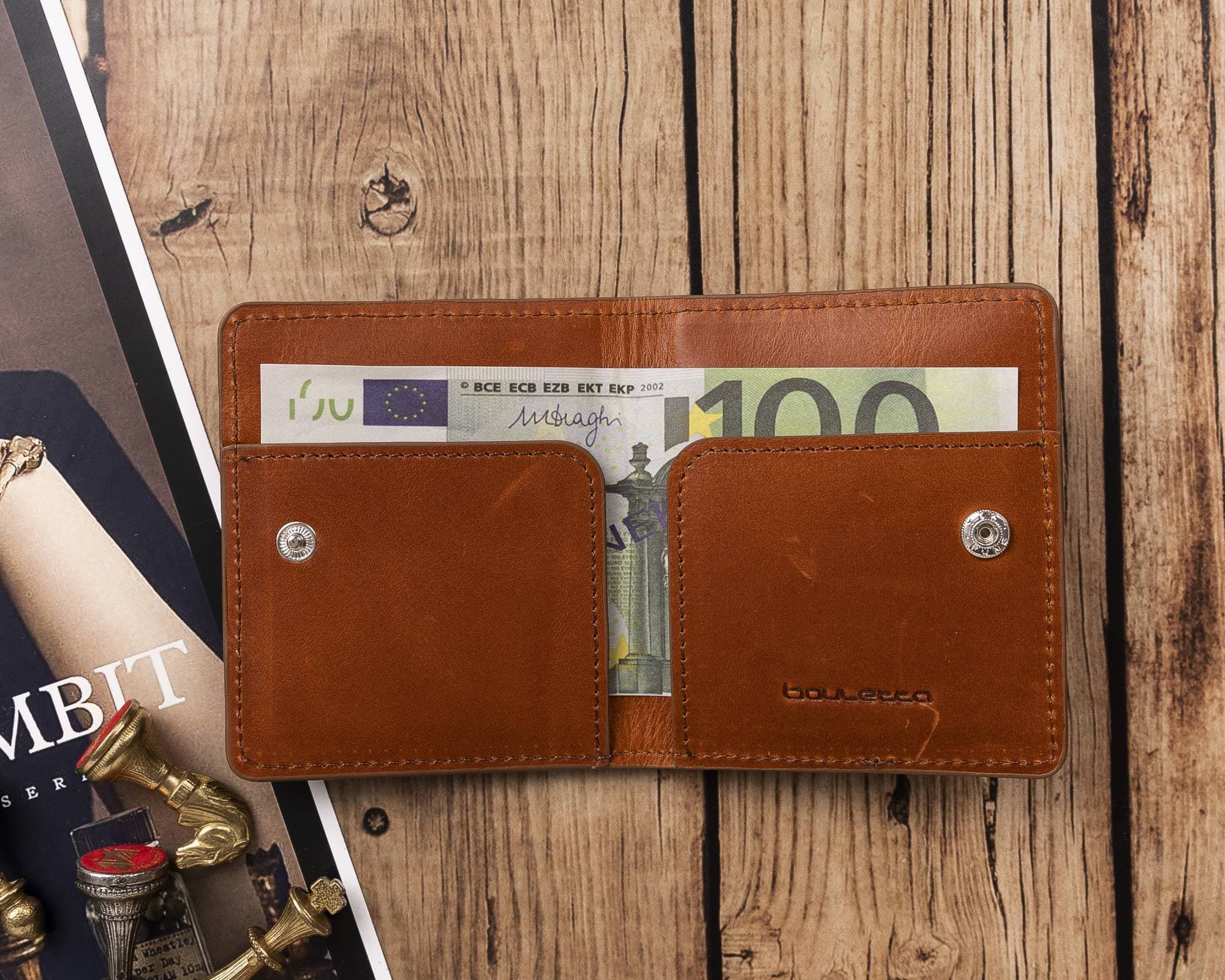 Robin Leather Wallet Bouletta Shop