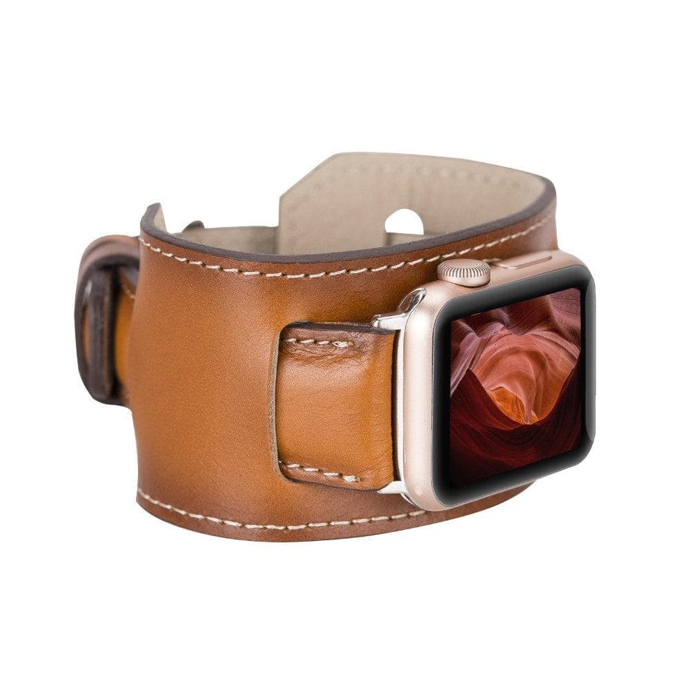 Salford Cuff Apple Watch Leather Strap Bouletta