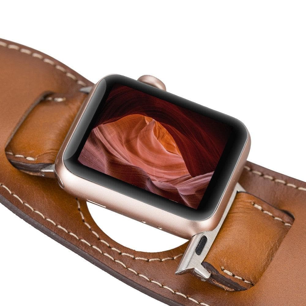 Salford Cuff Apple Watch Leather Strap Bouletta