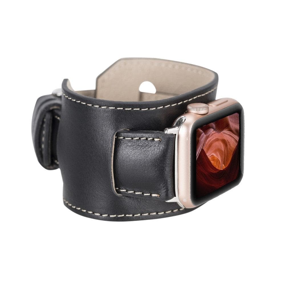 Salford Cuff Apple Watch Leather Strap Bouletta