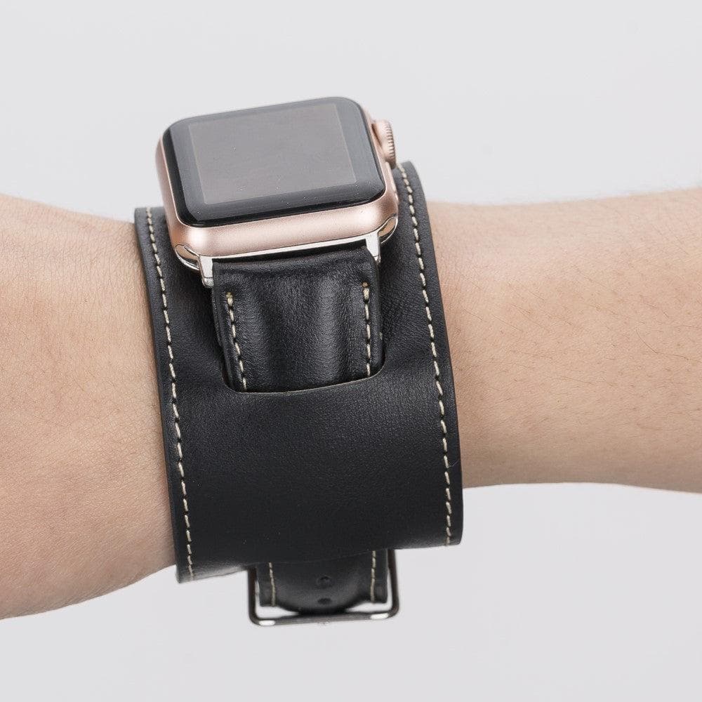 Salford Cuff Apple Watch Leather Strap Bouletta