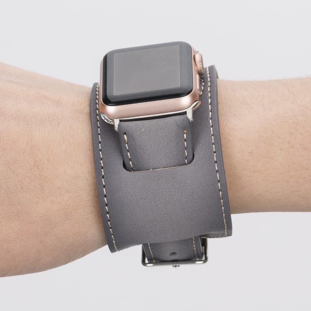Salford Cuff Apple Watch Leather Strap Bouletta